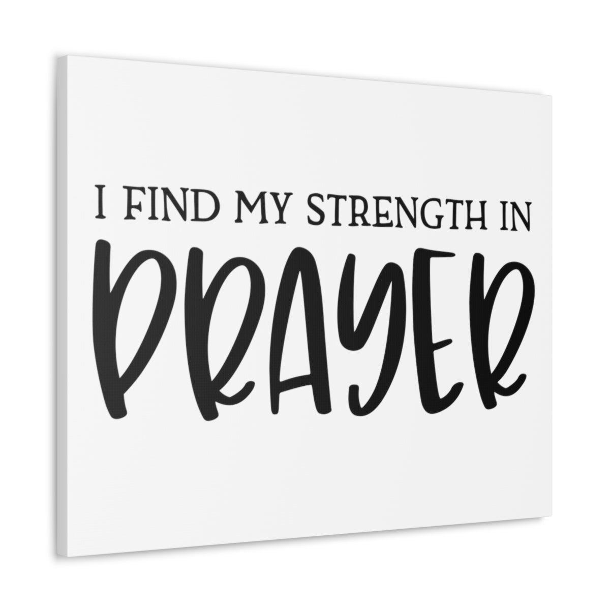 Scripture Walls Strength In Prayer Jeremiah 29:12 Christian Wall Art Print Ready to Hang Unframed-Express Your Love Gifts