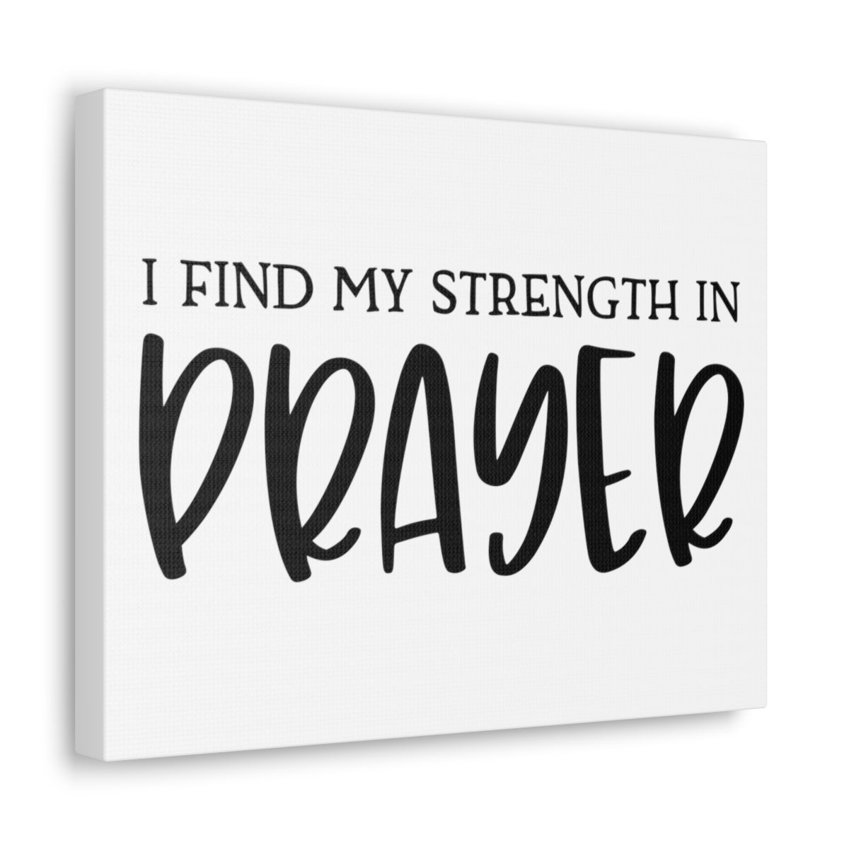 Scripture Walls Strength In Prayer Jeremiah 29:12 Christian Wall Art Print Ready to Hang Unframed-Express Your Love Gifts
