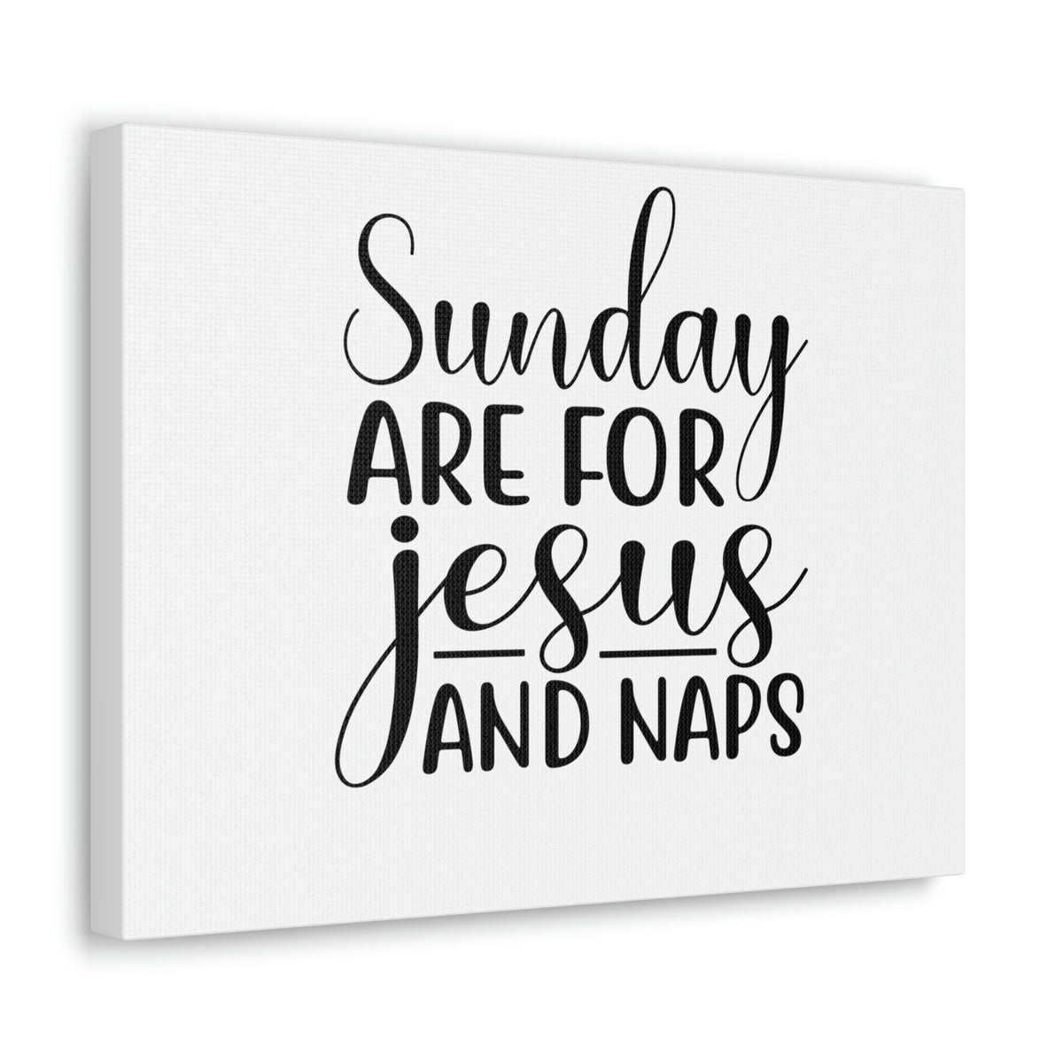 Scripture Walls Sunday Are For Jesus And Naps Acts 20:7 Christian Wall Art Bible Verse Print Ready to Hang Unframed-Express Your Love Gifts