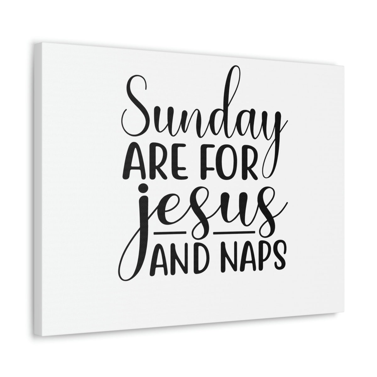 Scripture Walls Sunday Are For Jesus And Naps Acts 20:7 Christian Wall Art Bible Verse Print Ready to Hang Unframed-Express Your Love Gifts
