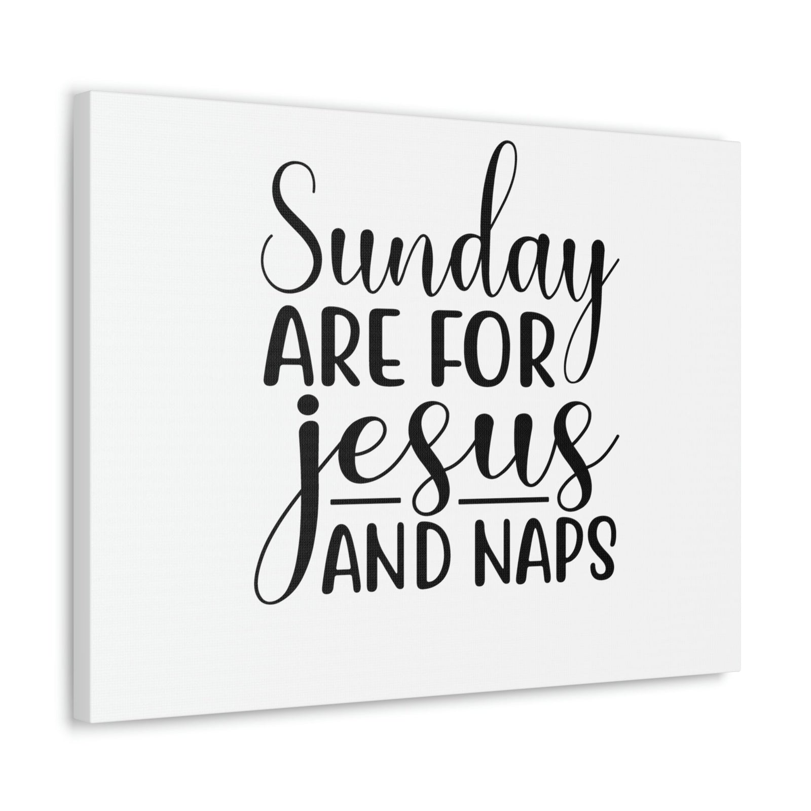 Scripture Walls Sunday Are For Jesus And Naps Acts 20:7 Christian Wall Art Bible Verse Print Ready to Hang Unframed-Express Your Love Gifts