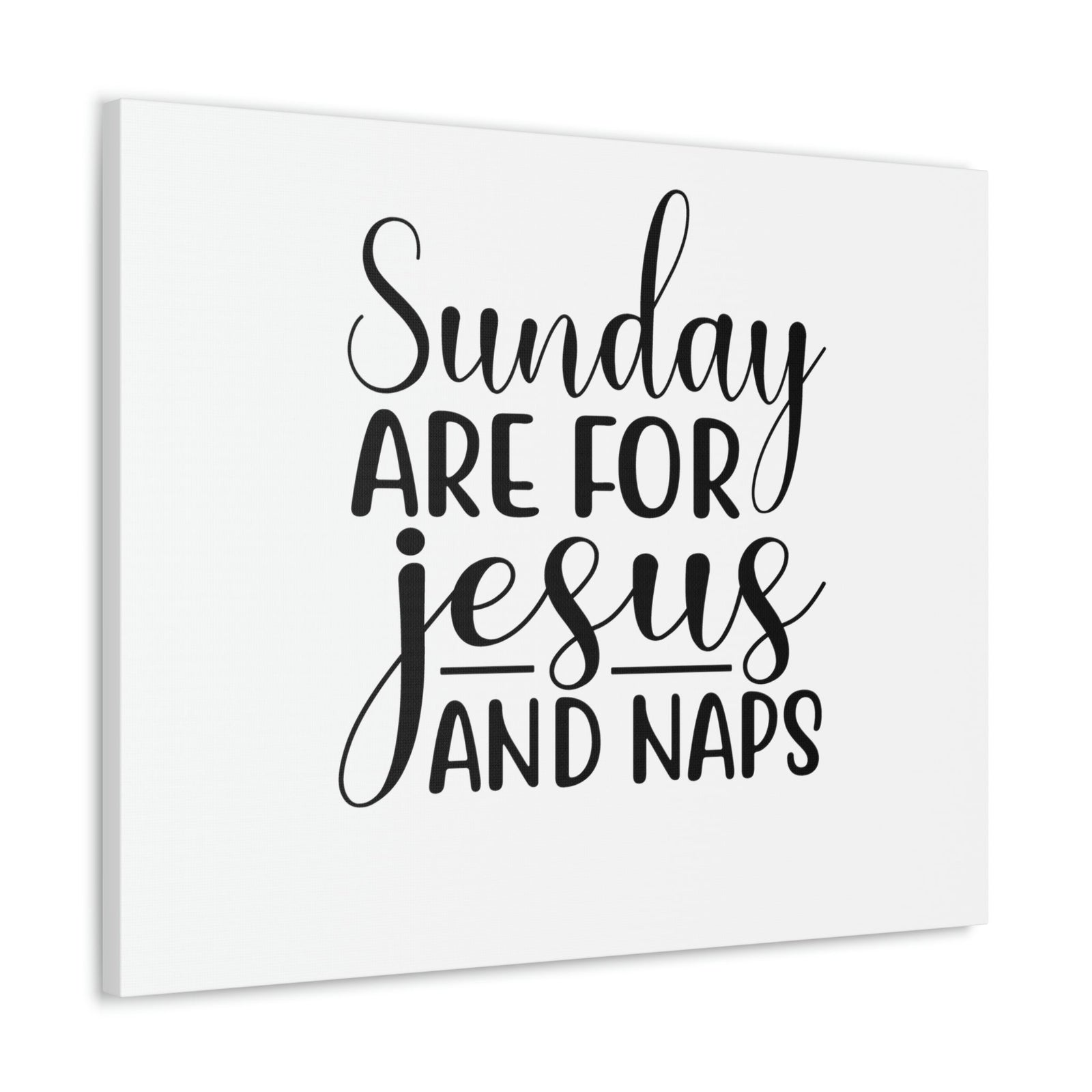 Scripture Walls Sunday Are For Jesus And Naps Acts 20:7 Christian Wall Art Bible Verse Print Ready to Hang Unframed-Express Your Love Gifts