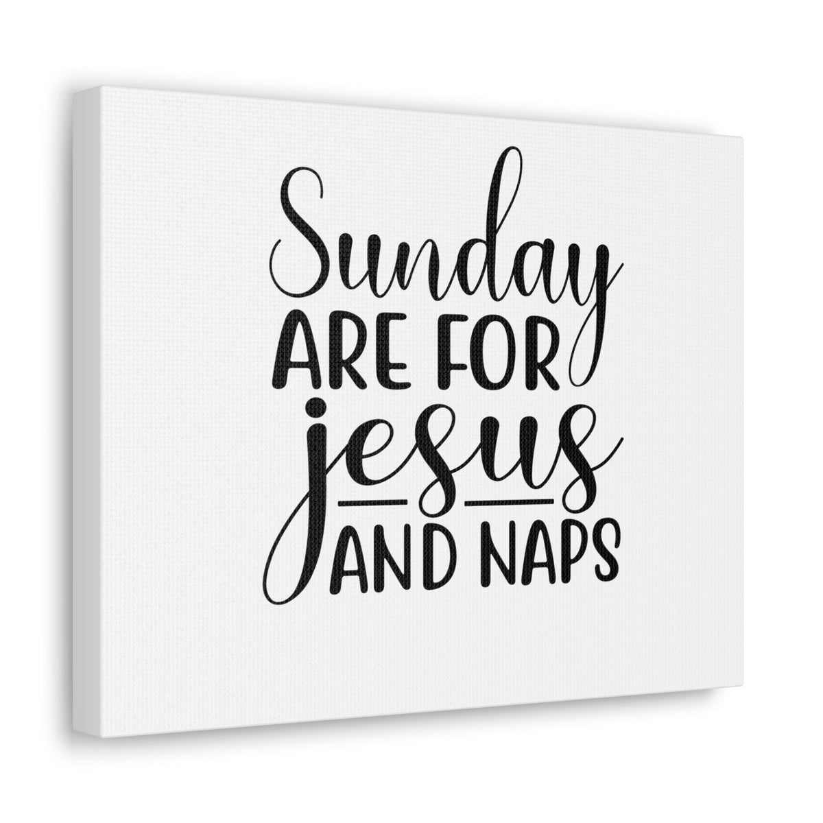 Scripture Walls Sunday Are For Jesus And Naps Acts 20:7 Christian Wall Art Bible Verse Print Ready to Hang Unframed-Express Your Love Gifts