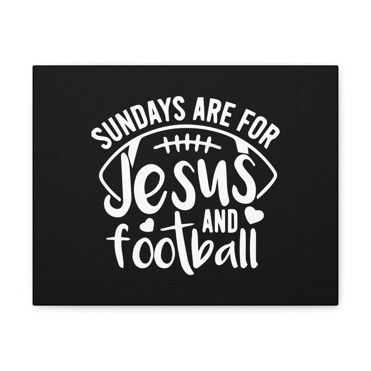 Scripture Walls Sundays Are For Jesus And Football Hebrews 10:25 Christian Wall Art Bible Verse Print Ready to Hang Unframed-Express Your Love Gifts