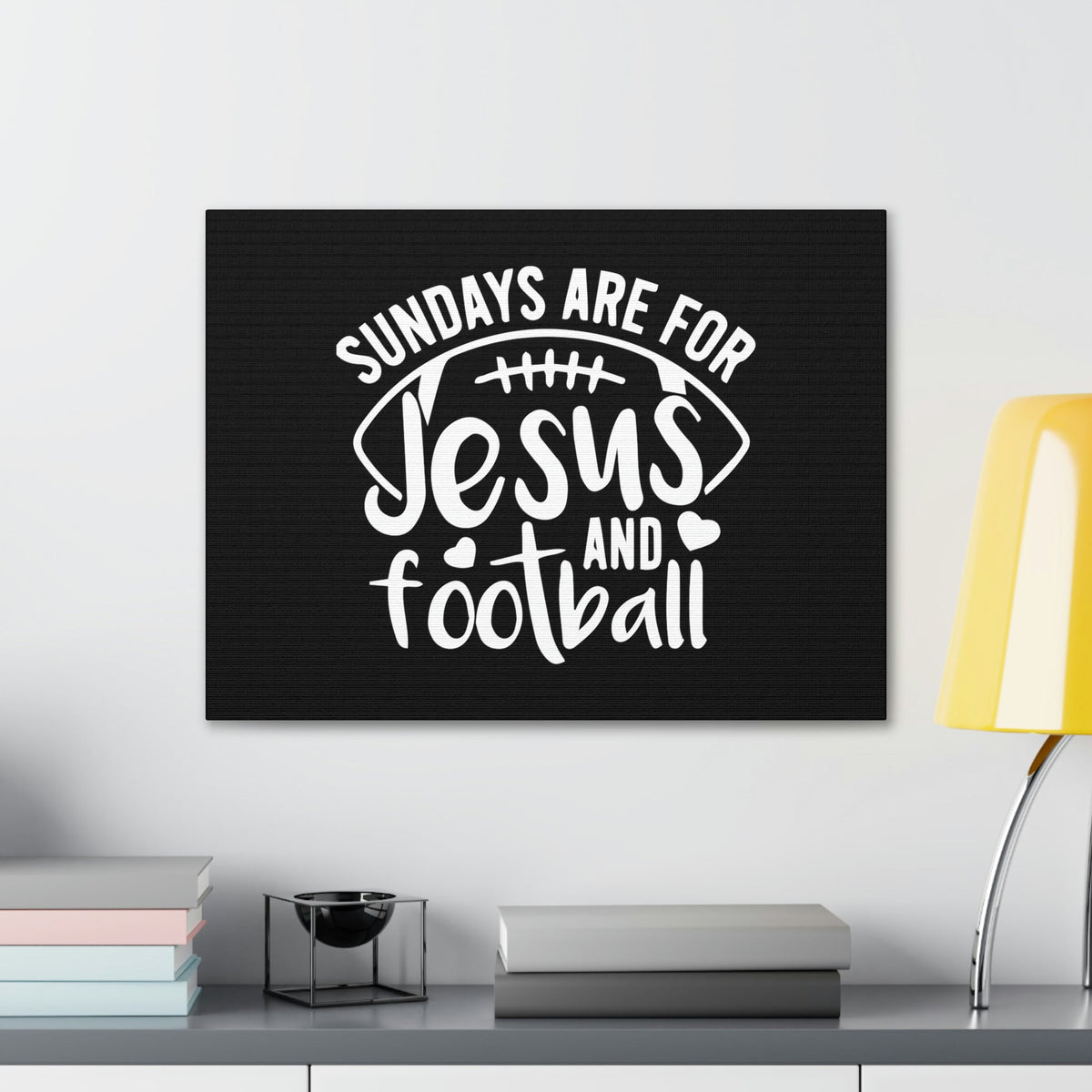 Scripture Walls Sundays Are For Jesus And Football Hebrews 10:25 Christian Wall Art Bible Verse Print Ready to Hang Unframed-Express Your Love Gifts
