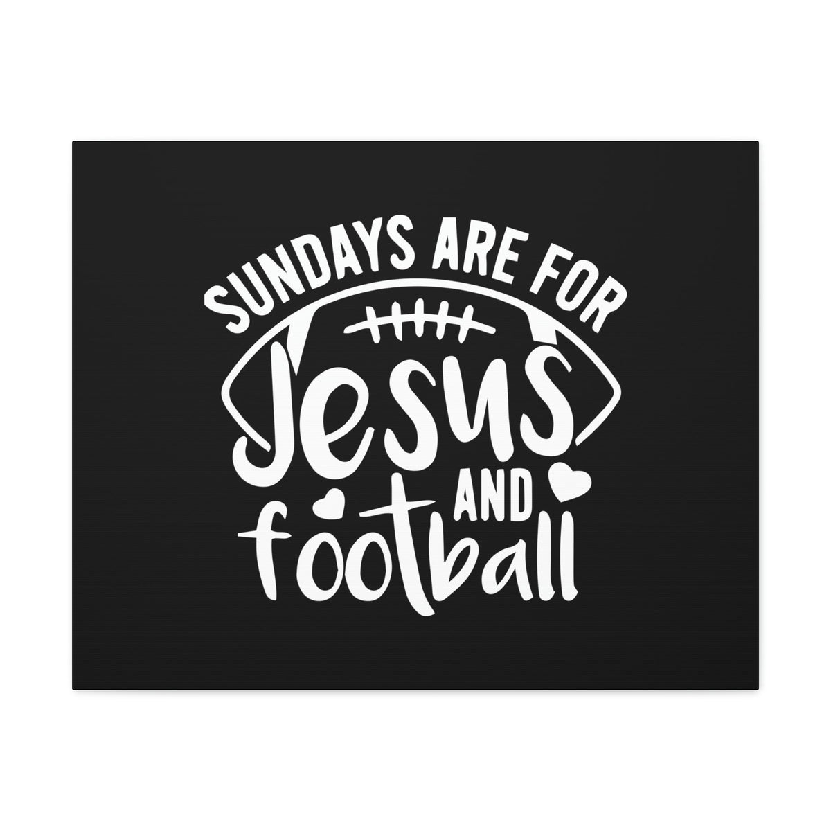 Scripture Walls Sundays Are For Jesus And Football Hebrews 10:25 Christian Wall Art Bible Verse Print Ready to Hang Unframed-Express Your Love Gifts