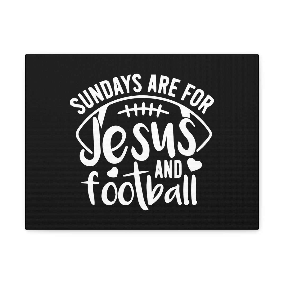 Scripture Walls Sundays Are For Jesus And Football Hebrews 10:25 Christian Wall Art Bible Verse Print Ready to Hang Unframed-Express Your Love Gifts
