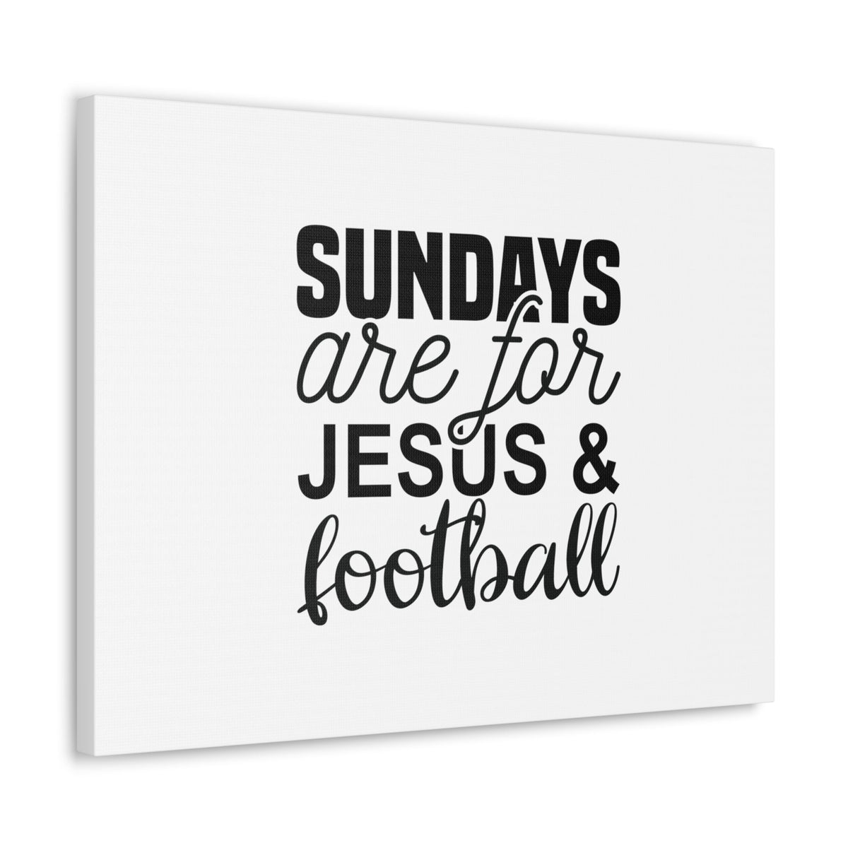 Scripture Walls Sundays Are For Jesus Mark 2:27 Christian Wall Art Bible Verse Print Ready to Hang Unframed-Express Your Love Gifts