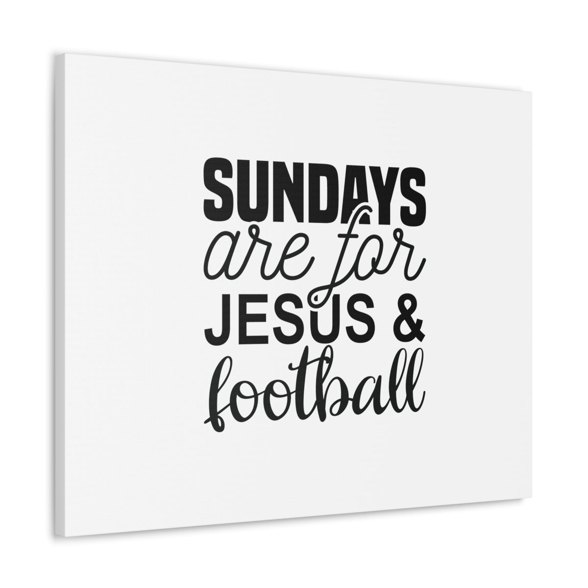 Scripture Walls Sundays Are For Jesus Mark 2:27 Christian Wall Art Bible Verse Print Ready to Hang Unframed-Express Your Love Gifts