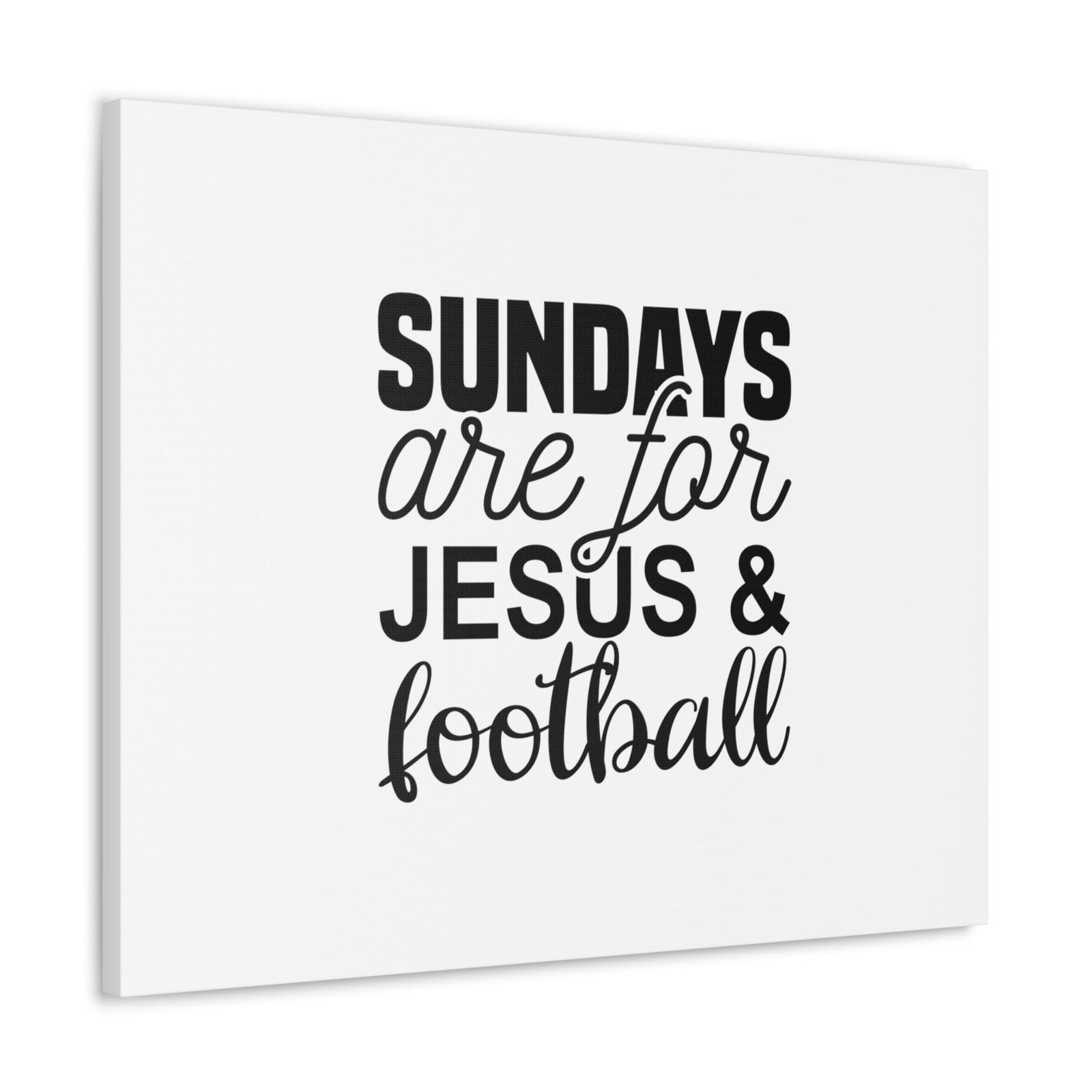 Scripture Walls Sundays Are For Jesus Mark 2:27 Christian Wall Art Bible Verse Print Ready to Hang Unframed-Express Your Love Gifts