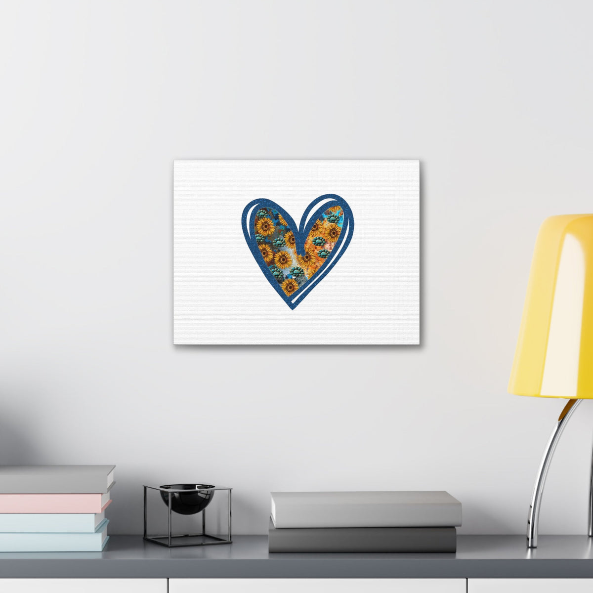 Scripture Walls Sunflower Heart Proverbs 4:23 Christian Wall Art Bible Verse Print Ready to Hang Unframed-Express Your Love Gifts