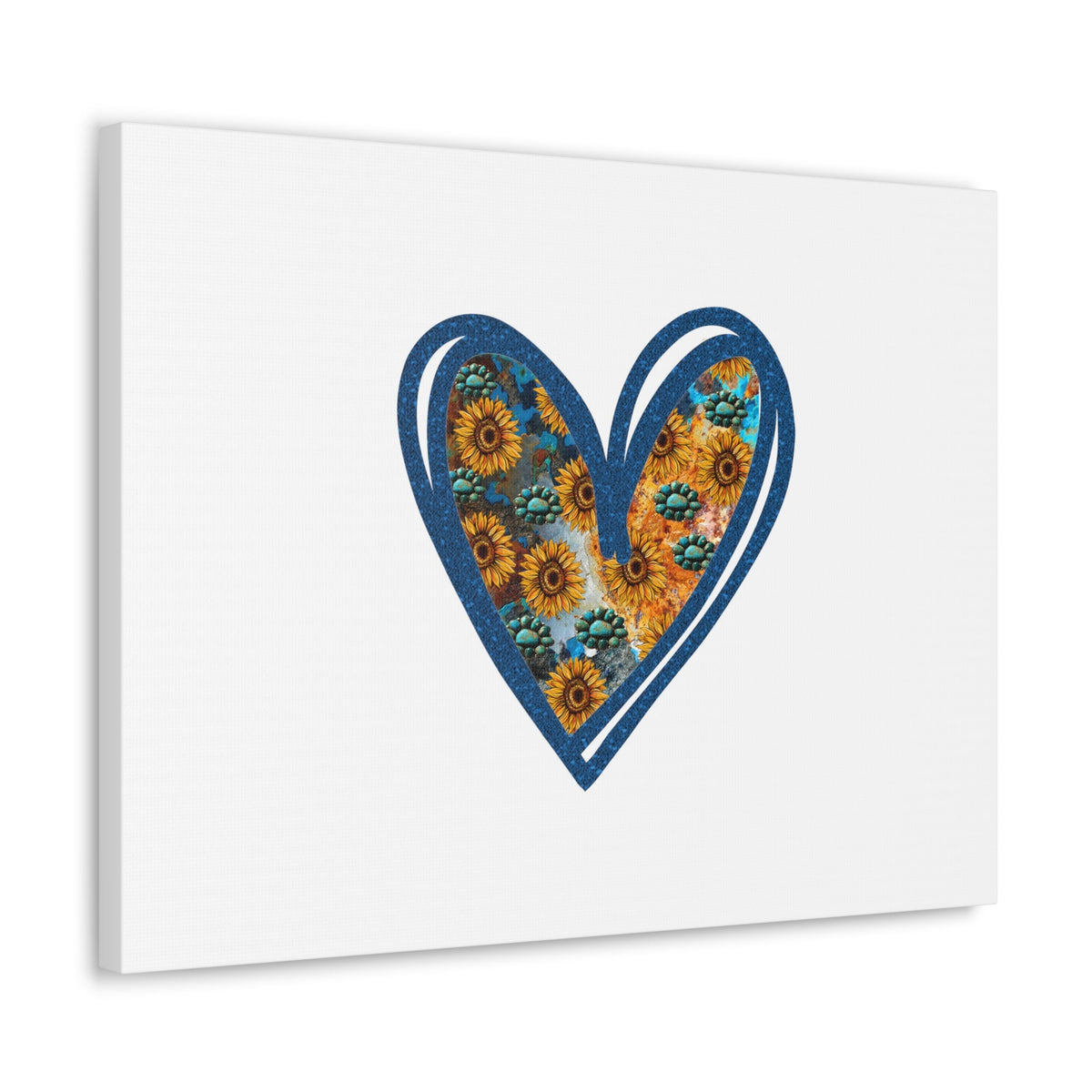 Scripture Walls Sunflower Heart Proverbs 4:23 Christian Wall Art Bible Verse Print Ready to Hang Unframed-Express Your Love Gifts