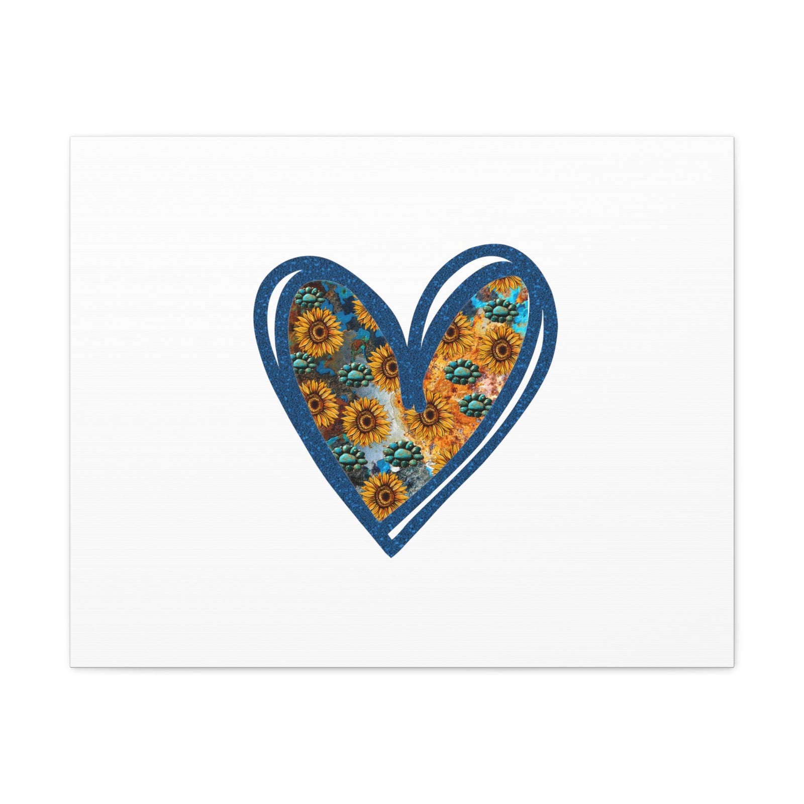 Scripture Walls Sunflower Heart Proverbs 4:23 Christian Wall Art Bible Verse Print Ready to Hang Unframed-Express Your Love Gifts