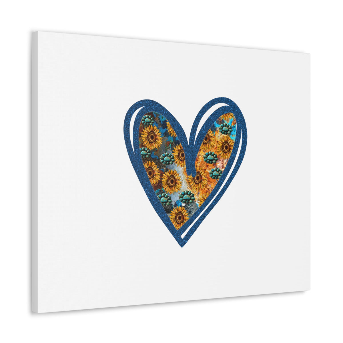 Scripture Walls Sunflower Heart Proverbs 4:23 Christian Wall Art Bible Verse Print Ready to Hang Unframed-Express Your Love Gifts