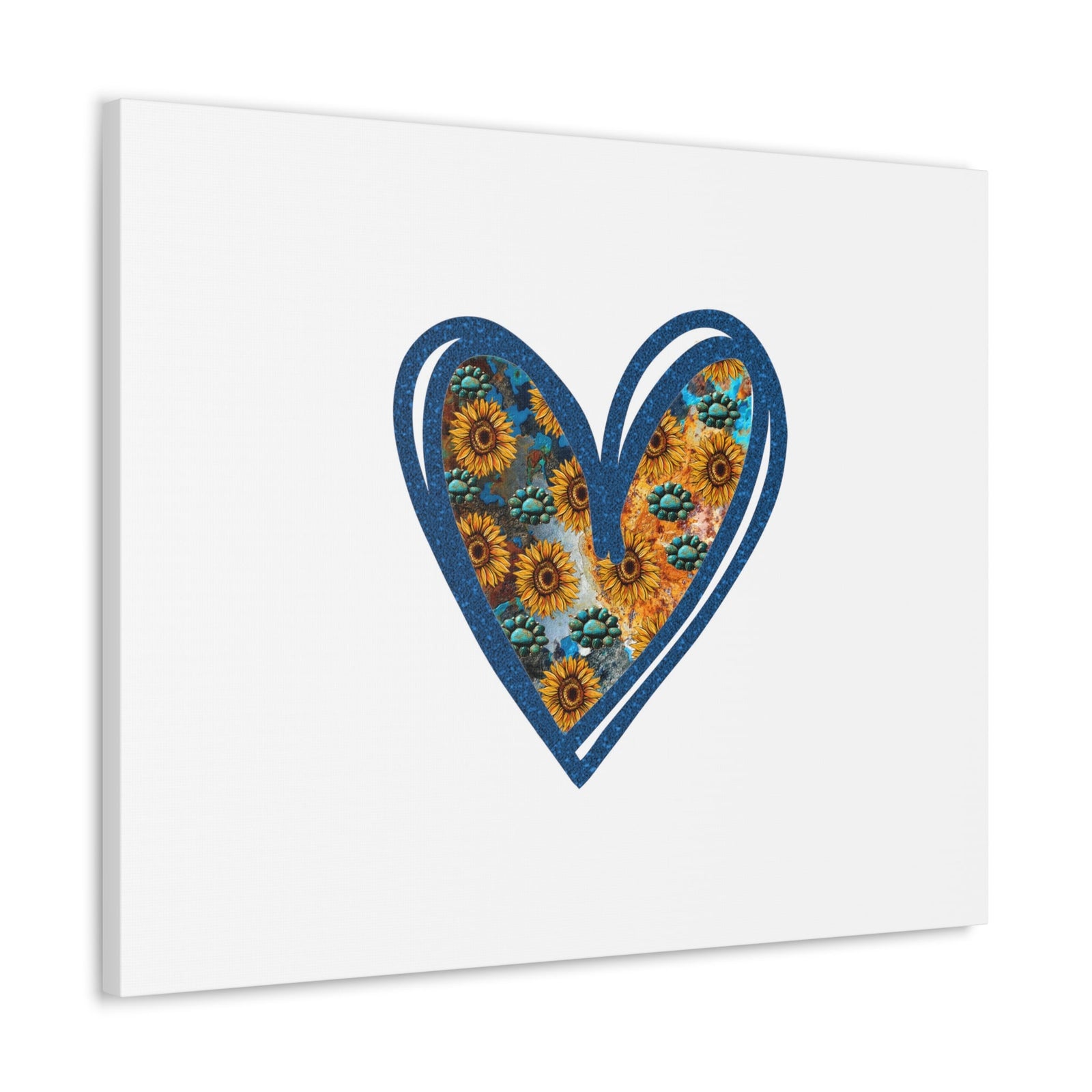 Scripture Walls Sunflower Heart Proverbs 4:23 Christian Wall Art Bible Verse Print Ready to Hang Unframed-Express Your Love Gifts