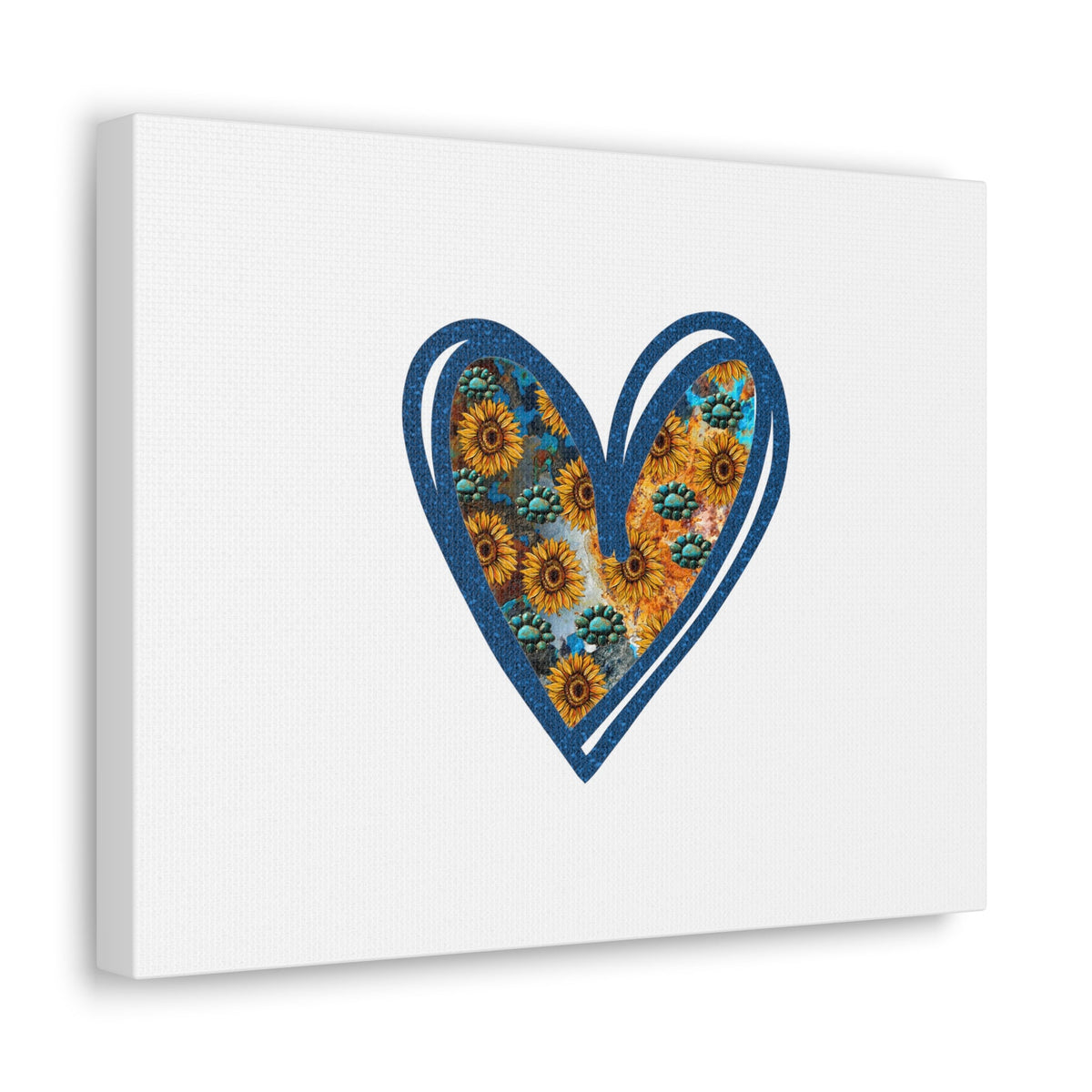 Scripture Walls Sunflower Heart Proverbs 4:23 Christian Wall Art Bible Verse Print Ready to Hang Unframed-Express Your Love Gifts
