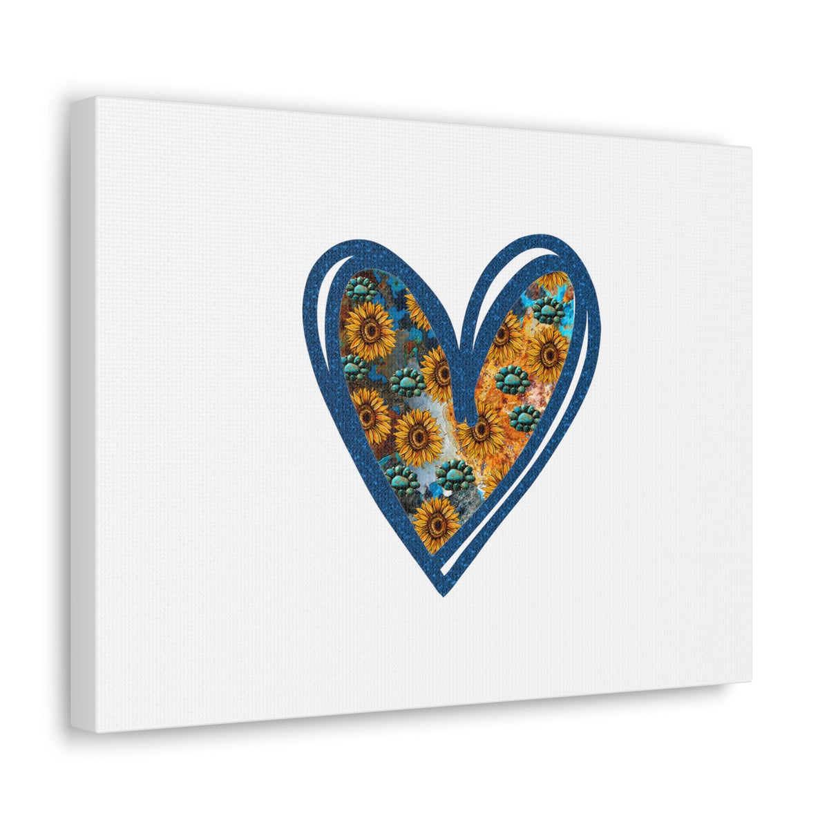 Scripture Walls Sunflower Heart Proverbs 4:23 Christian Wall Art Bible Verse Print Ready to Hang Unframed-Express Your Love Gifts