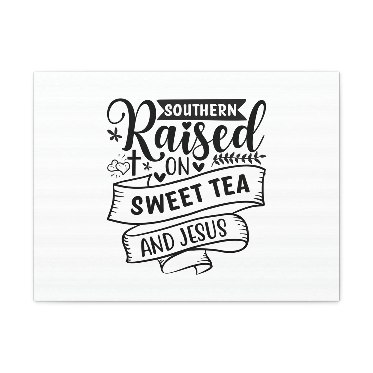 Scripture Walls Sweet Tea And Jesus John 10:11 Christian Wall Art Bible Verse Print Ready to Hang Unframed-Express Your Love Gifts