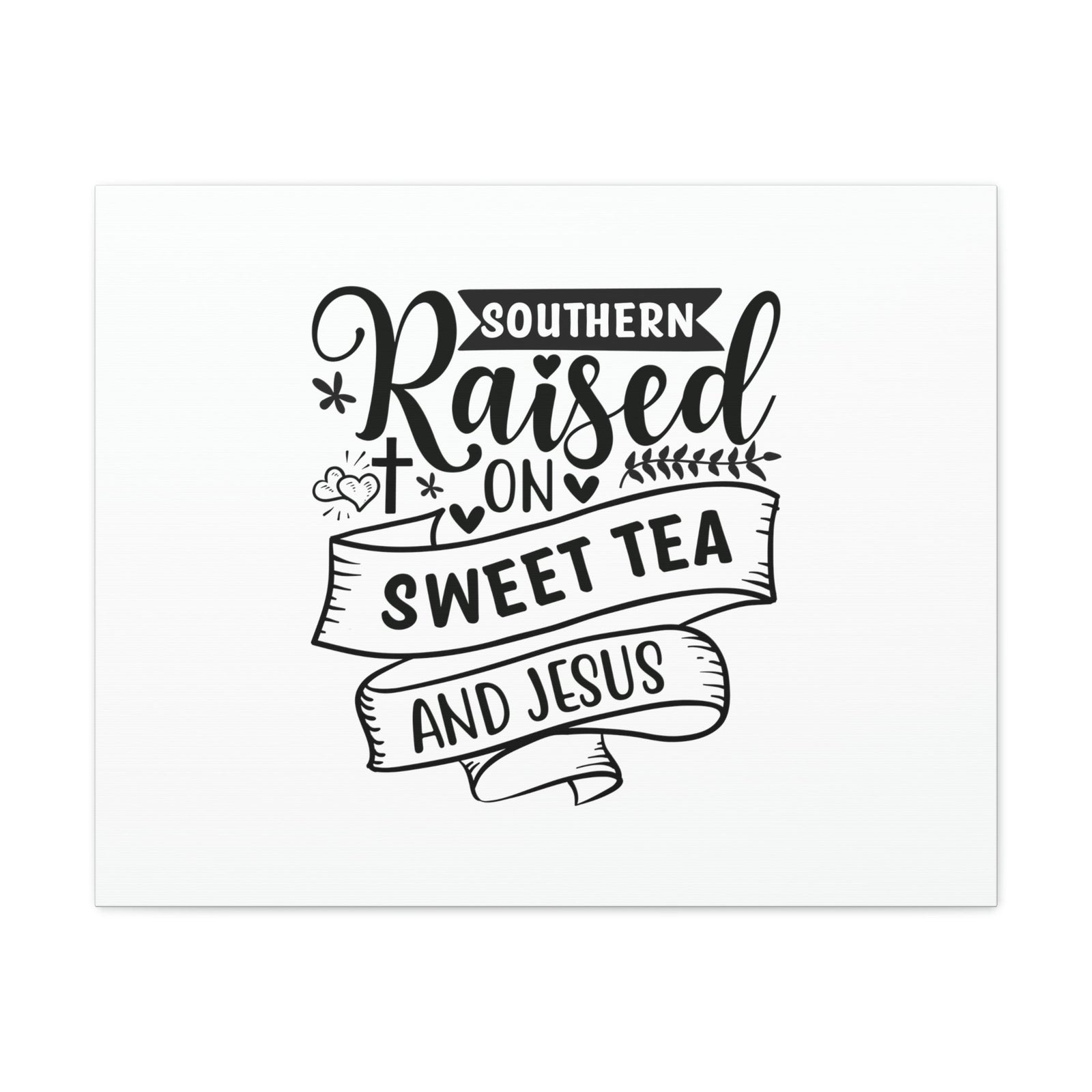 Scripture Walls Sweet Tea And Jesus John 10:11 Christian Wall Art Bible Verse Print Ready to Hang Unframed-Express Your Love Gifts