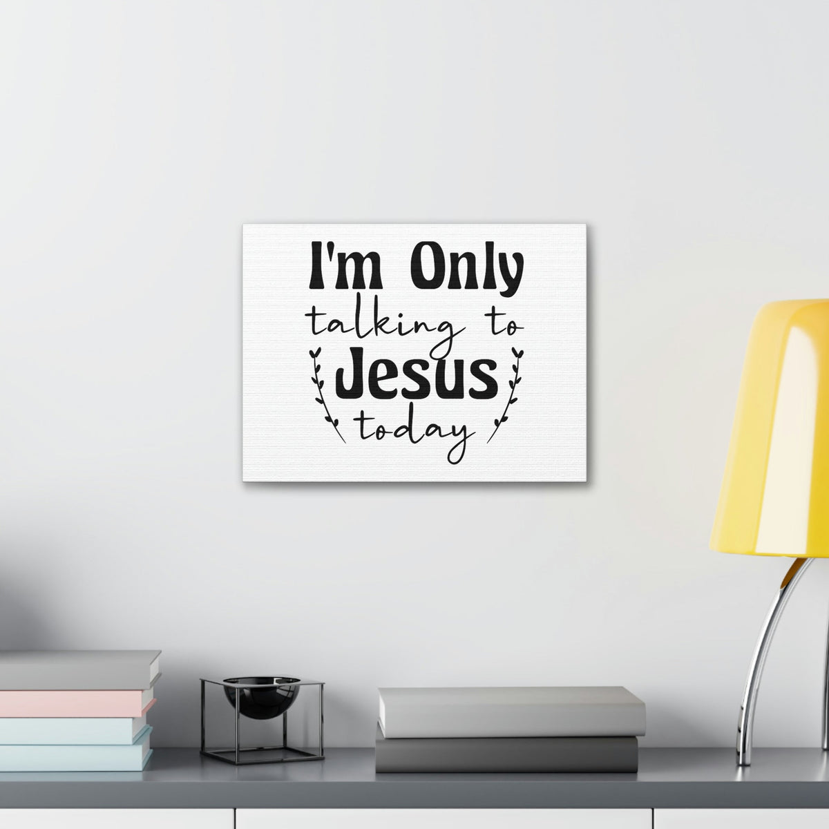 Scripture Walls Talking To Jesus Today Jeremiah 29:12 Christian Wall Art Bible Verse Print Ready to Hang Unframed-Express Your Love Gifts
