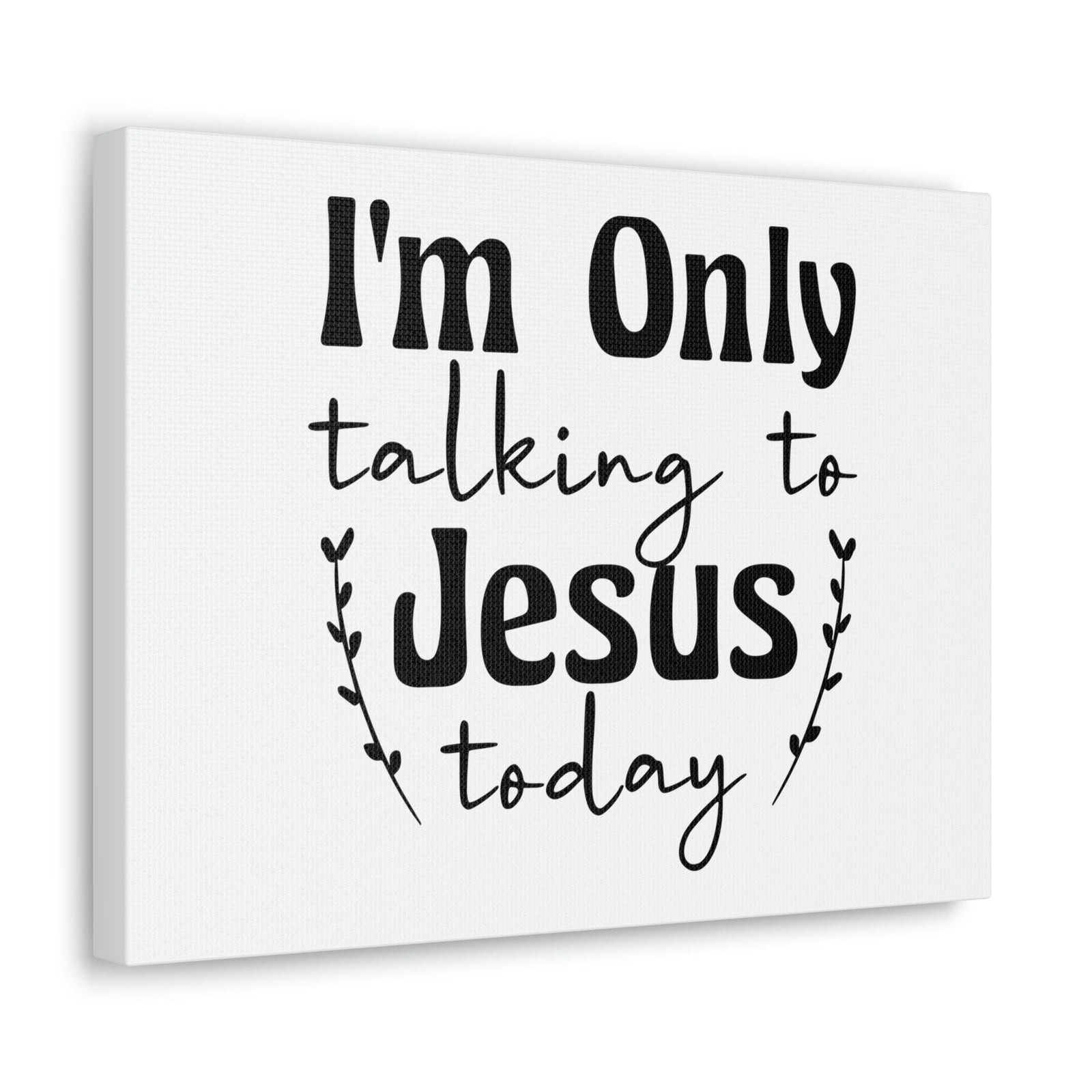 Scripture Walls Talking To Jesus Today Jeremiah 29:12 Christian Wall Art Bible Verse Print Ready to Hang Unframed-Express Your Love Gifts