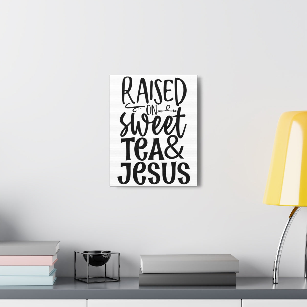 Scripture Walls Tea And Jesus 1 Corinthians 6:14 Christian Wall Art Print Ready to Hang Unframed-Express Your Love Gifts