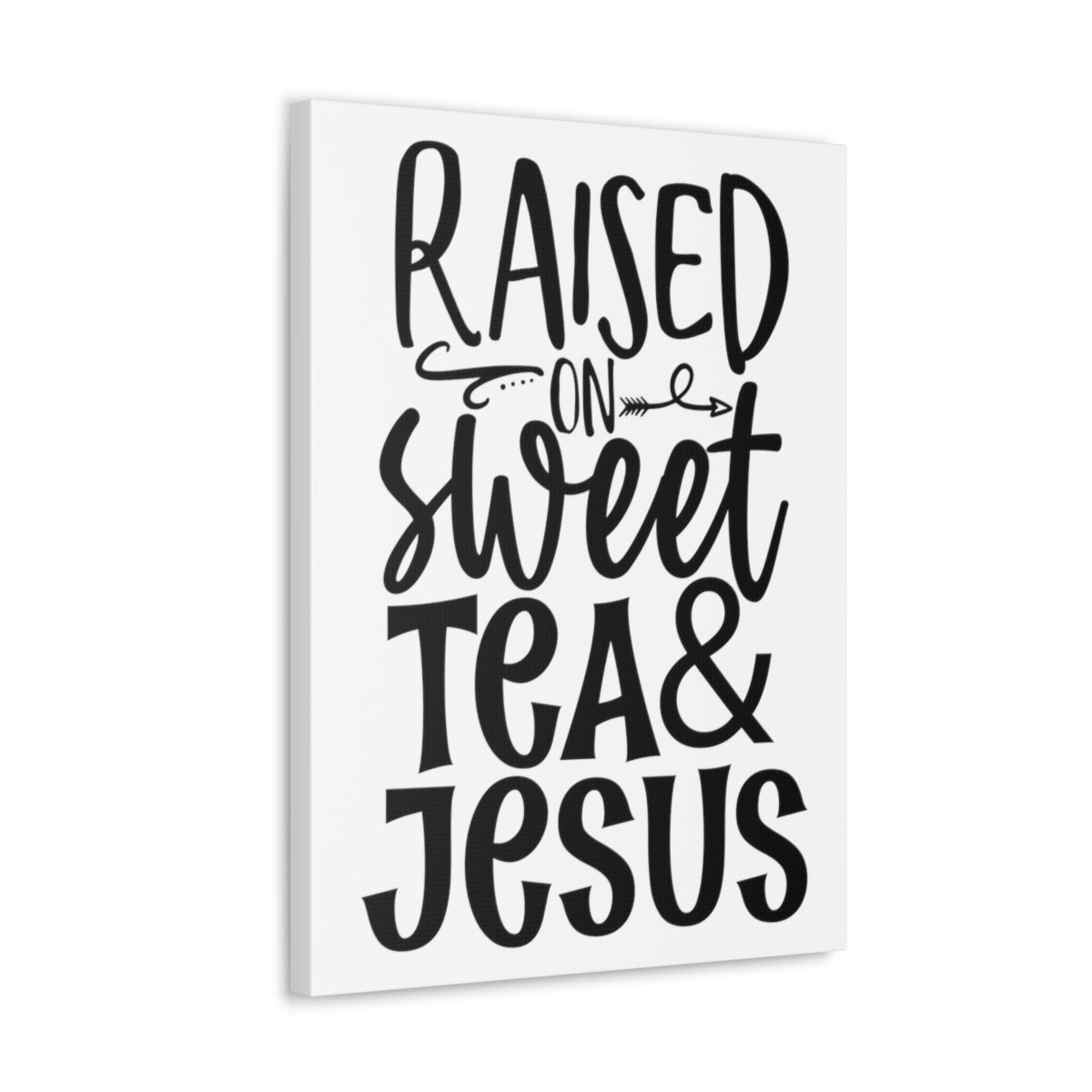 Scripture Walls Tea And Jesus 1 Corinthians 6:14 Christian Wall Art Print Ready to Hang Unframed-Express Your Love Gifts