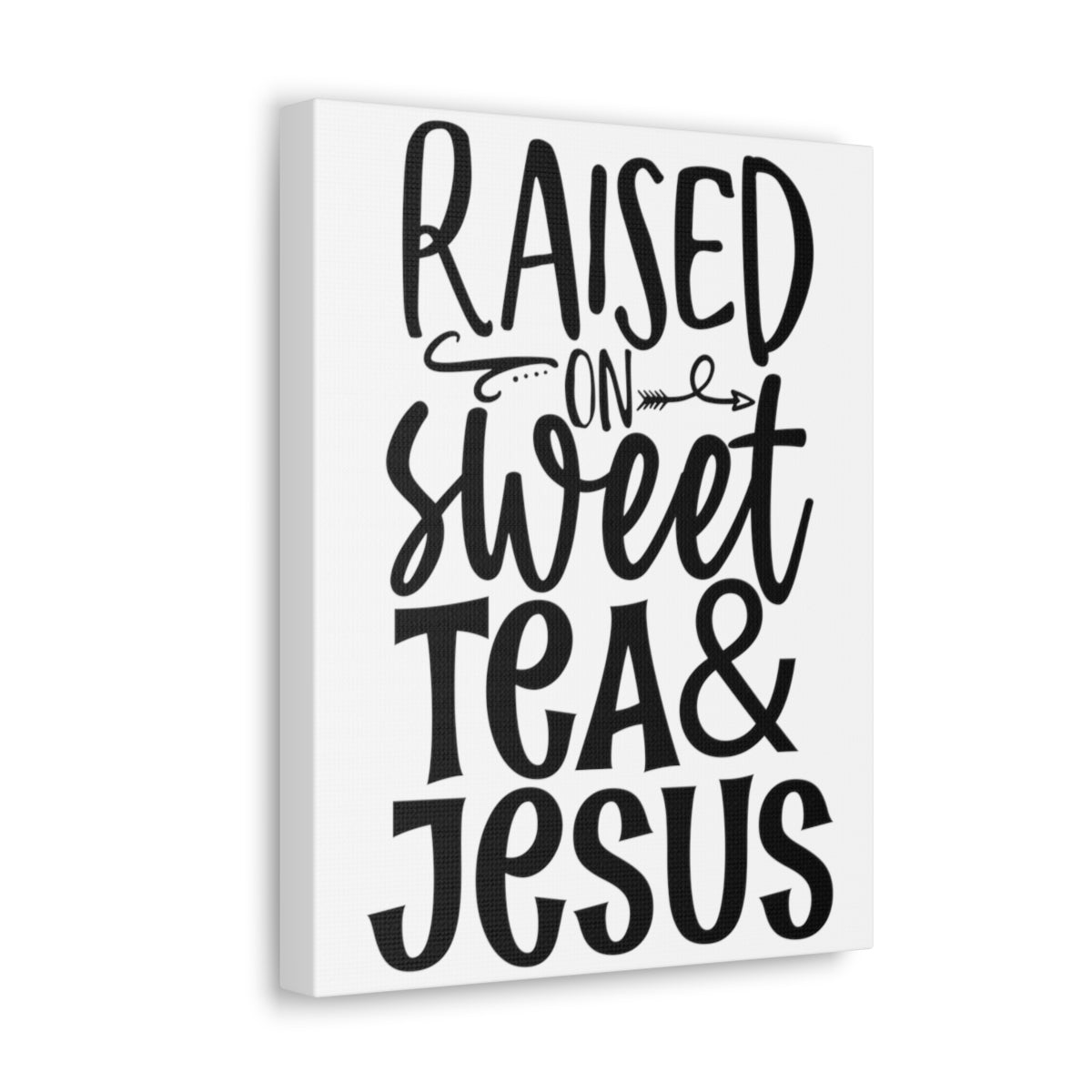 Scripture Walls Tea And Jesus 1 Corinthians 6:14 Christian Wall Art Print Ready to Hang Unframed-Express Your Love Gifts