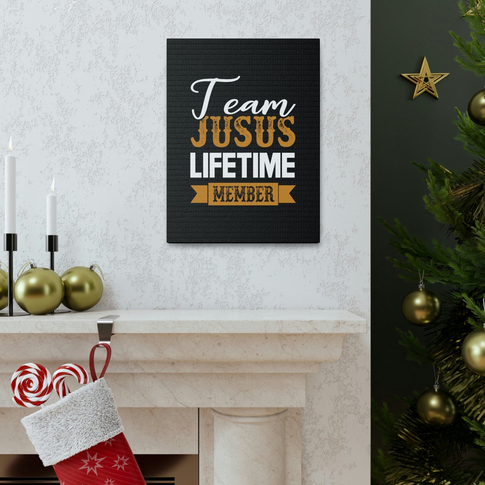 Scripture Walls Team Jesus Lifetime Member Romans 12:2 Christian Wall Art Bible Verse Print Ready to Hang Unframed-Express Your Love Gifts