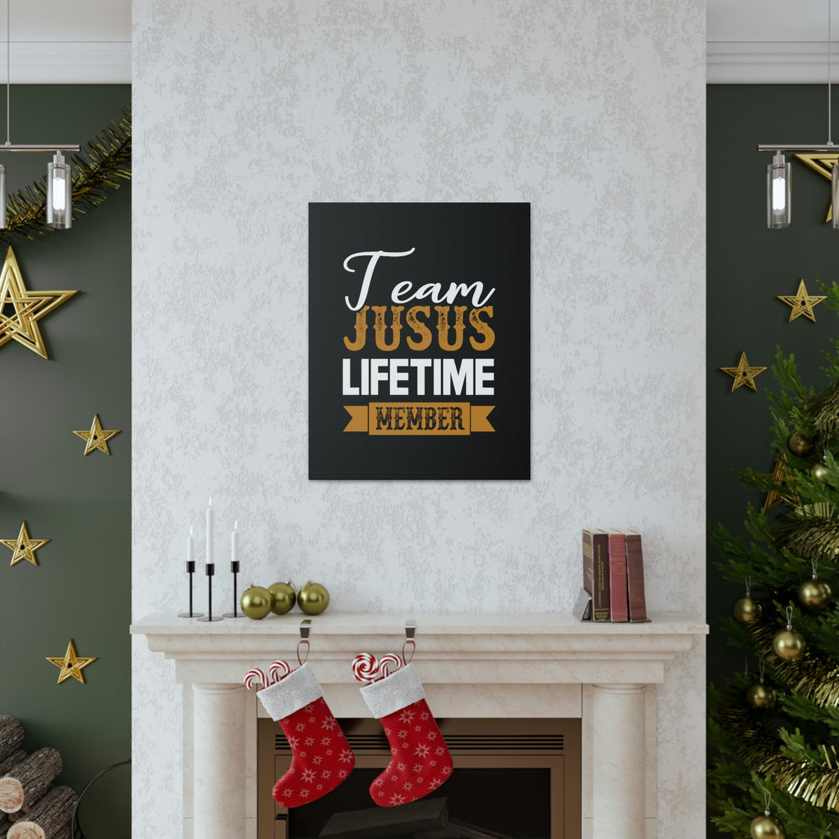 Scripture Walls Team Jesus Lifetime Member Romans 12:2 Christian Wall Art Bible Verse Print Ready to Hang Unframed-Express Your Love Gifts