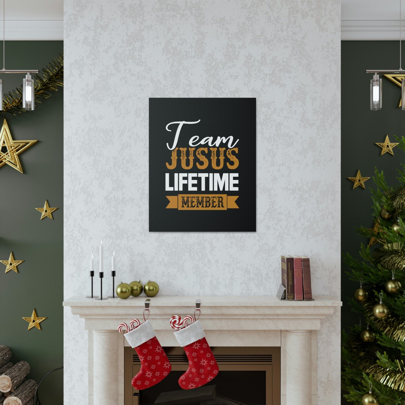 Scripture Walls Team Jesus Lifetime Member Romans 12:2 Christian Wall Art Bible Verse Print Ready to Hang Unframed-Express Your Love Gifts