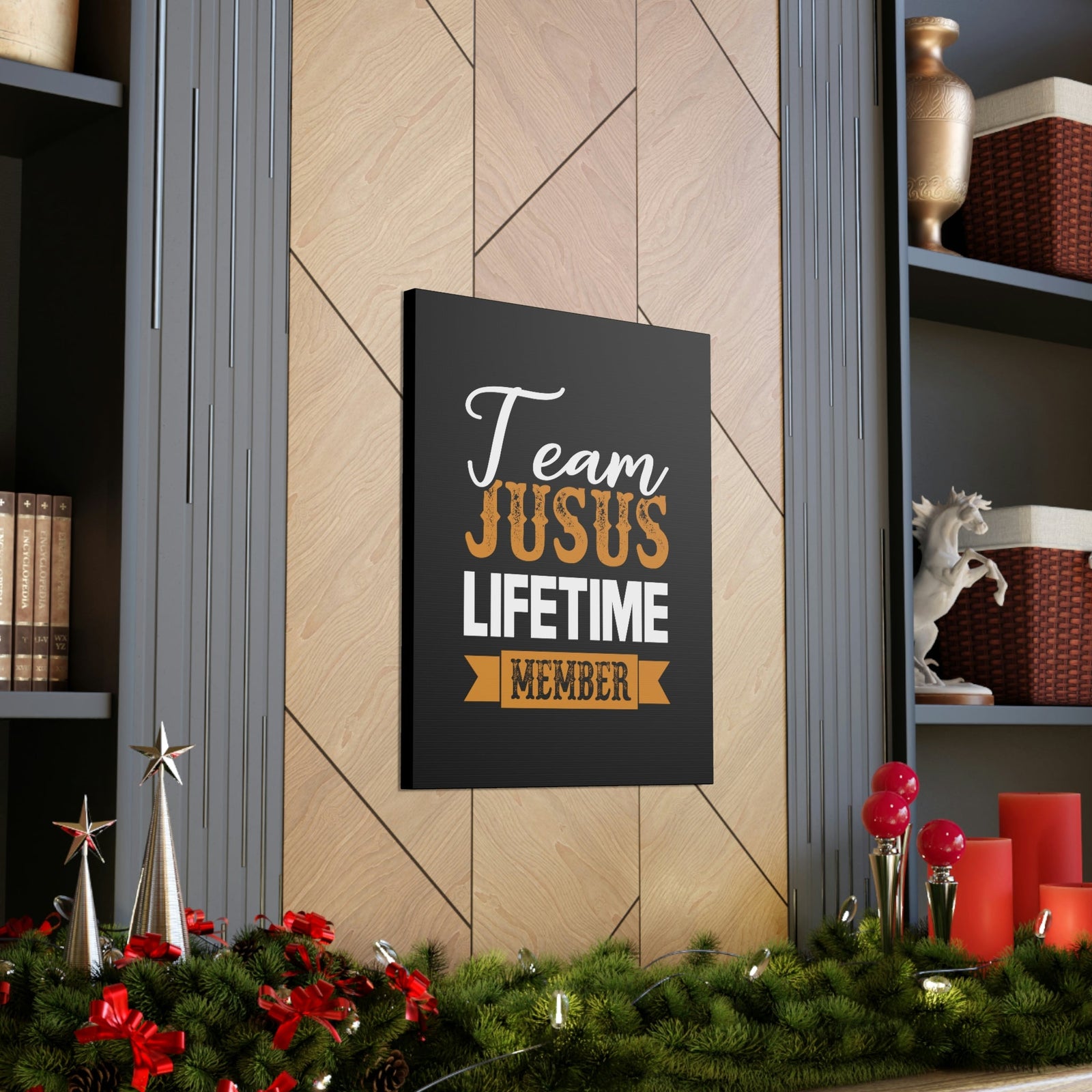 Scripture Walls Team Jesus Lifetime Member Romans 12:2 Christian Wall Art Bible Verse Print Ready to Hang Unframed-Express Your Love Gifts