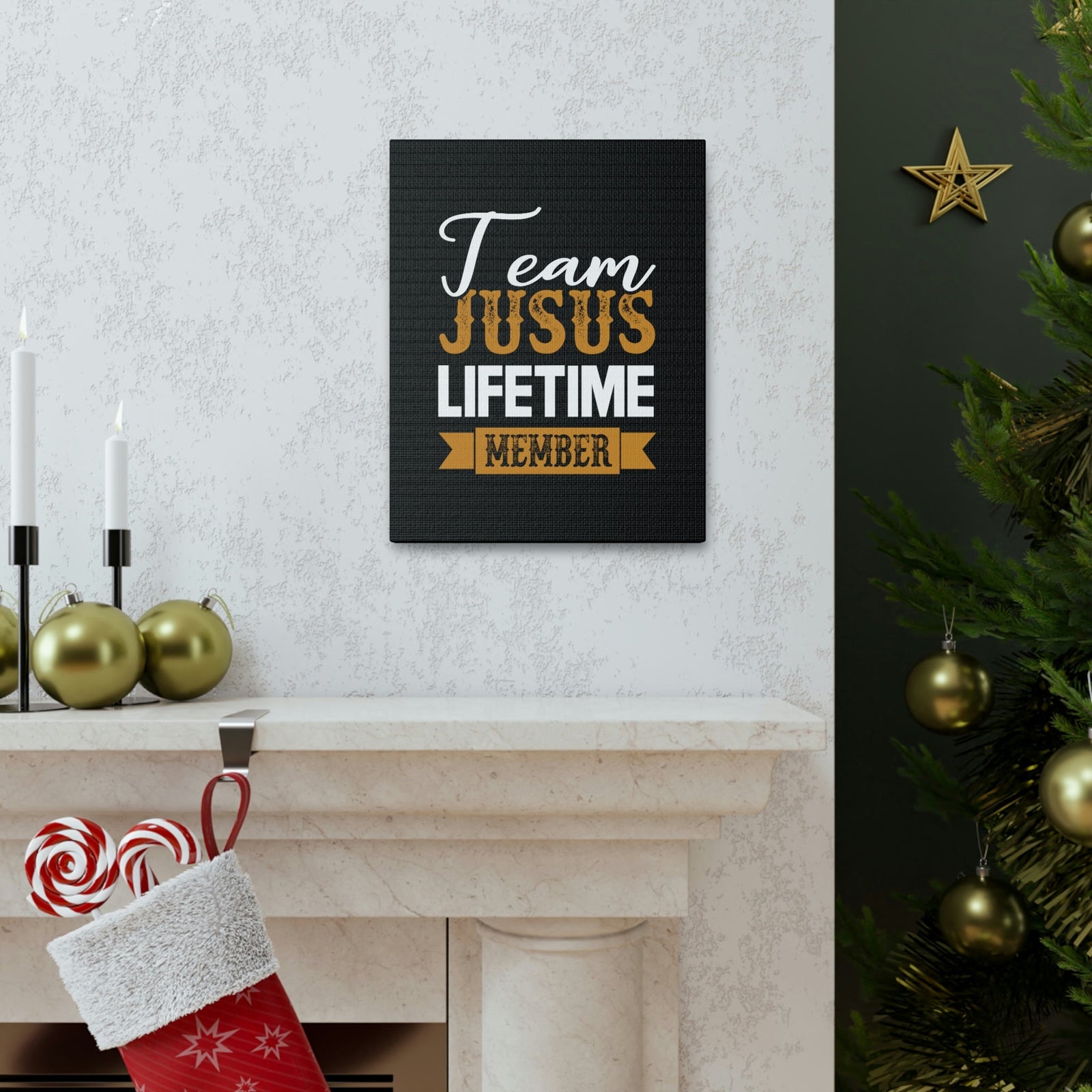 Scripture Walls Team Jesus Lifetime Member Romans 12:2 Christian Wall Art Bible Verse Print Ready to Hang Unframed-Express Your Love Gifts