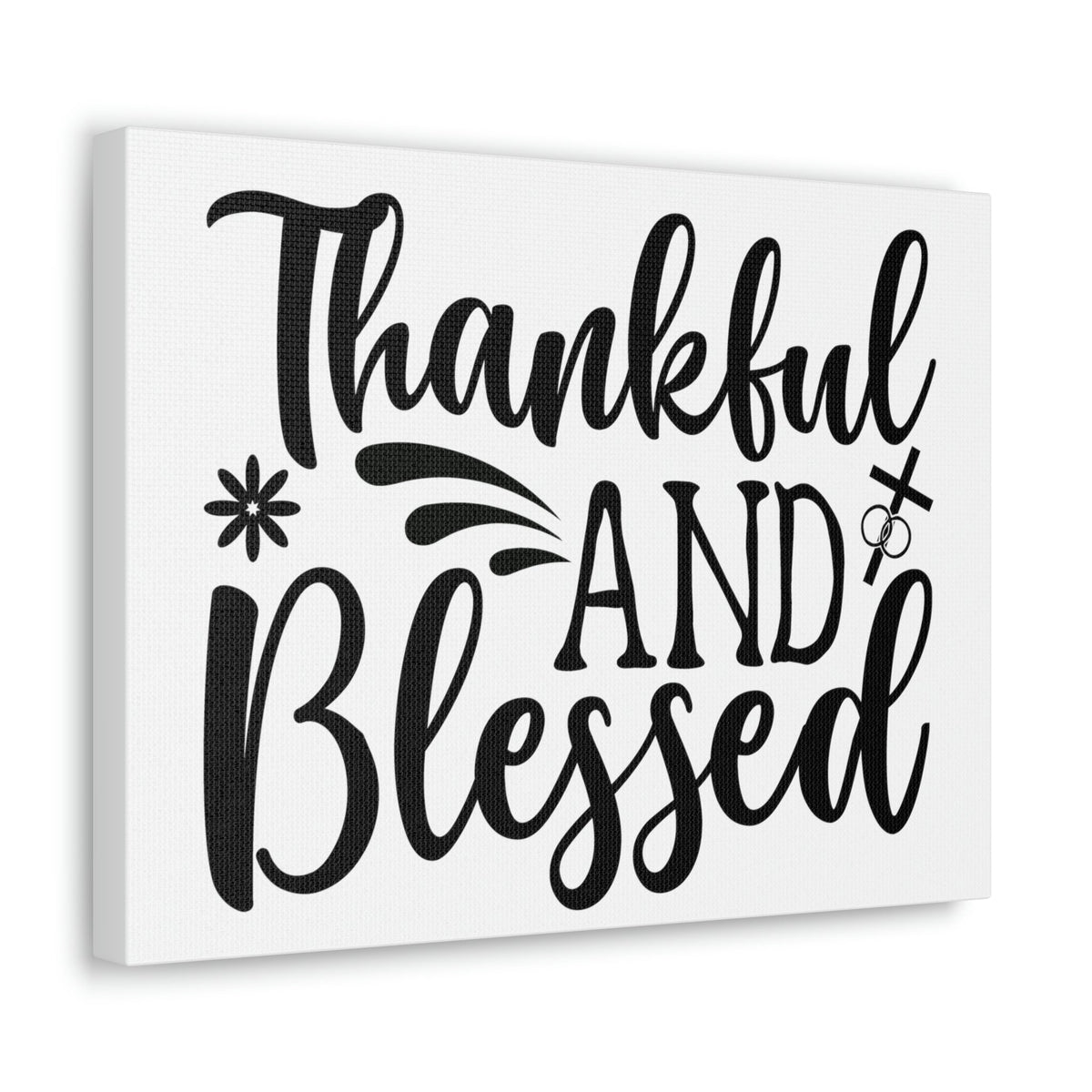 Scripture Walls Thankful And Blessed 1 Thessalonians 5:18 Christian Wall Art Print Ready to Hang Unframed-Express Your Love Gifts