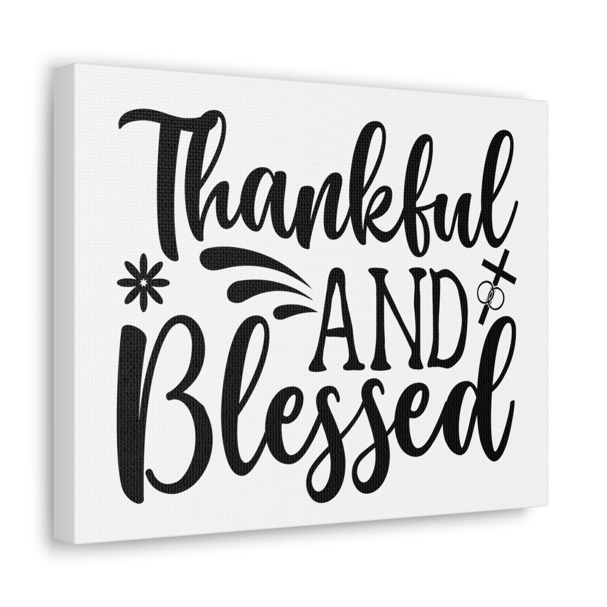 Scripture Walls Thankful And Blessed 1 Thessalonians 5:18 Christian Wall Art Print Ready to Hang Unframed-Express Your Love Gifts