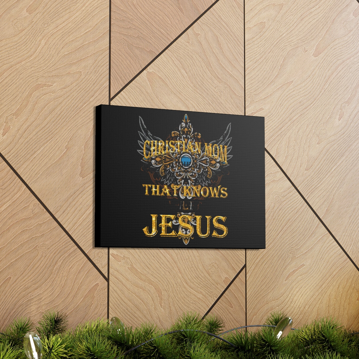 Scripture Walls That Knows Jesus Proverbs 31:25 Wings Christian Wall Art Bible Verse Print Ready to Hang Unframed-Express Your Love Gifts