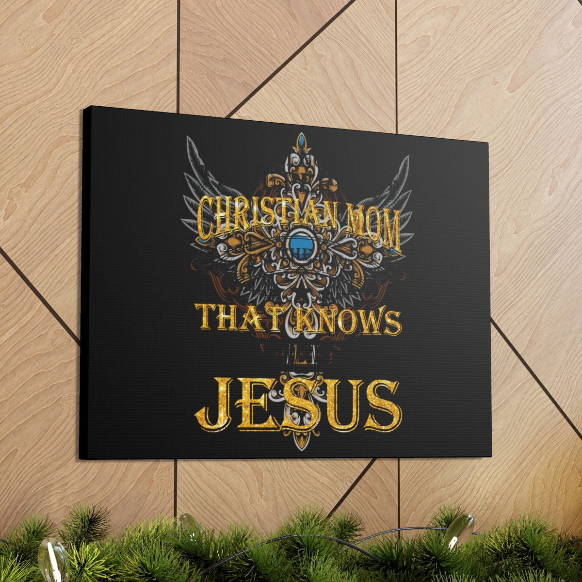 Scripture Walls That Knows Jesus Proverbs 31:25 Wings Christian Wall Art Bible Verse Print Ready to Hang Unframed-Express Your Love Gifts