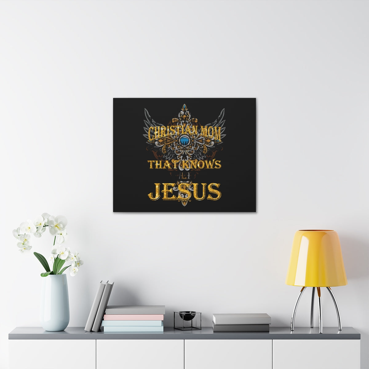 Scripture Walls That Knows Jesus Proverbs 31:25 Wings Christian Wall Art Bible Verse Print Ready to Hang Unframed-Express Your Love Gifts
