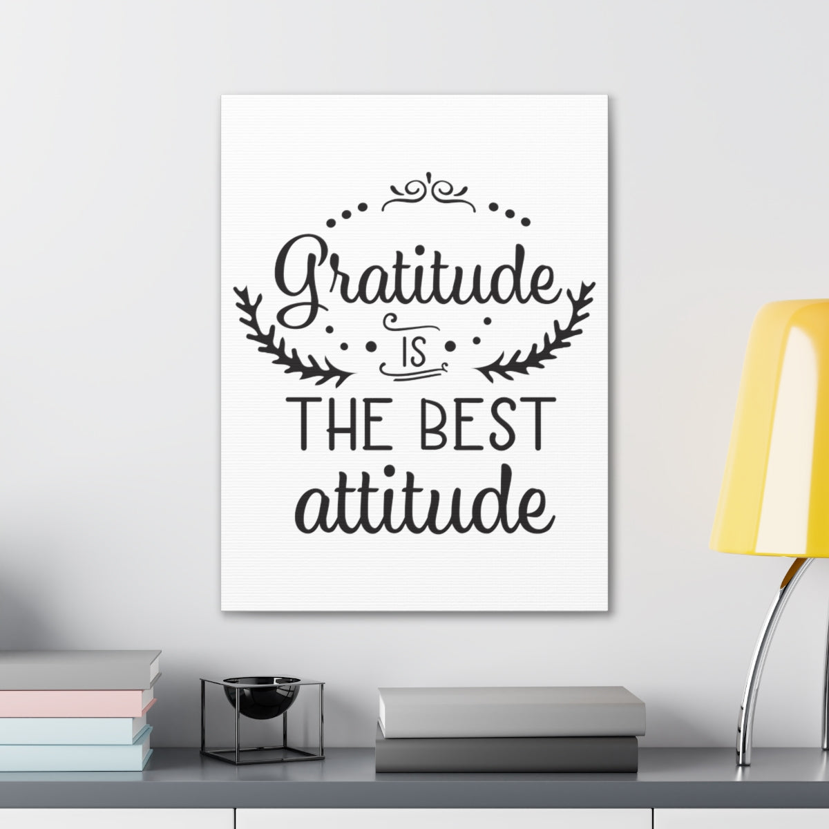 Scripture Walls The Best Attitude Ephesians 5:20 Christian Wall Art Print Ready to Hang Unframed-Express Your Love Gifts