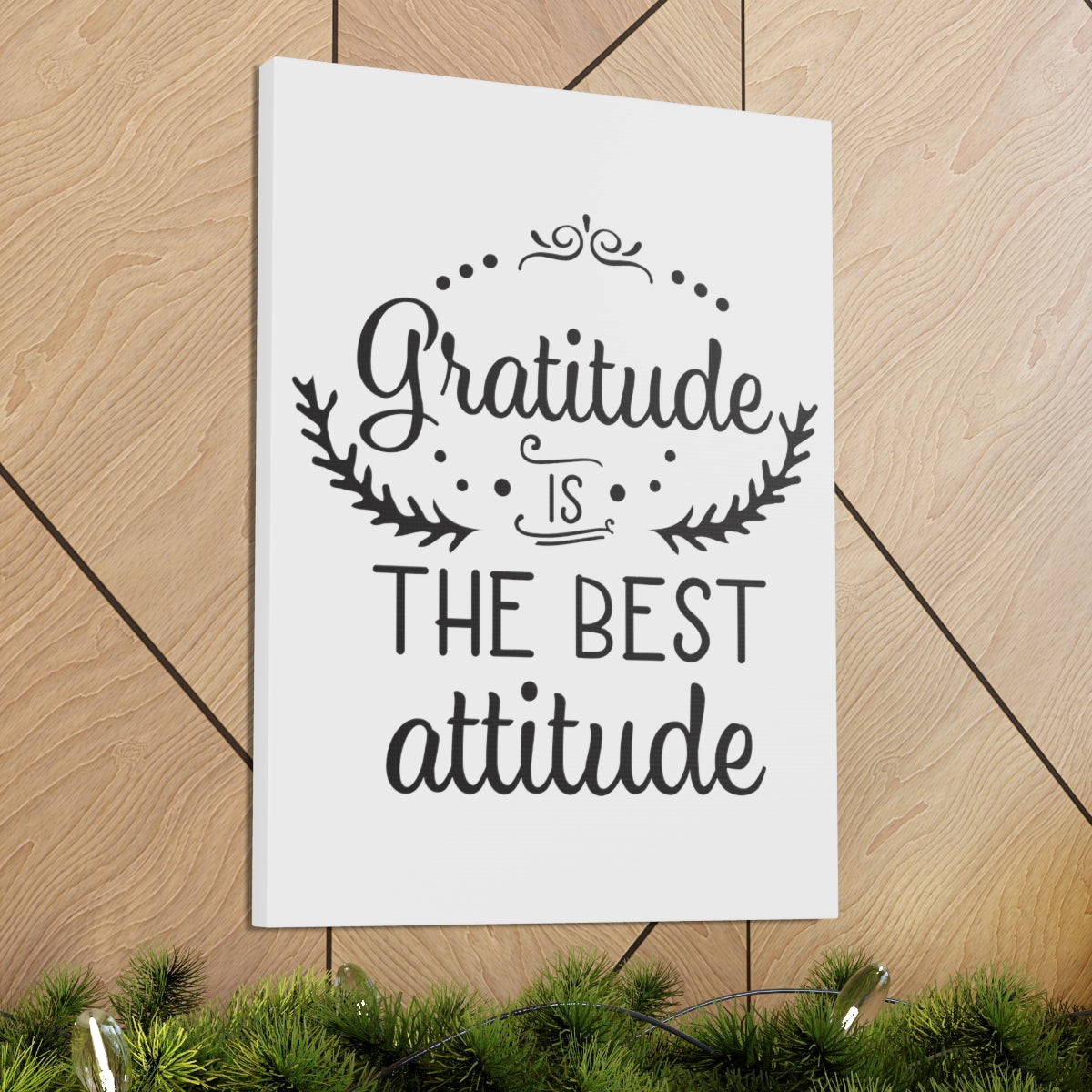 Scripture Walls The Best Attitude Ephesians 5:20 Christian Wall Art Print Ready to Hang Unframed-Express Your Love Gifts