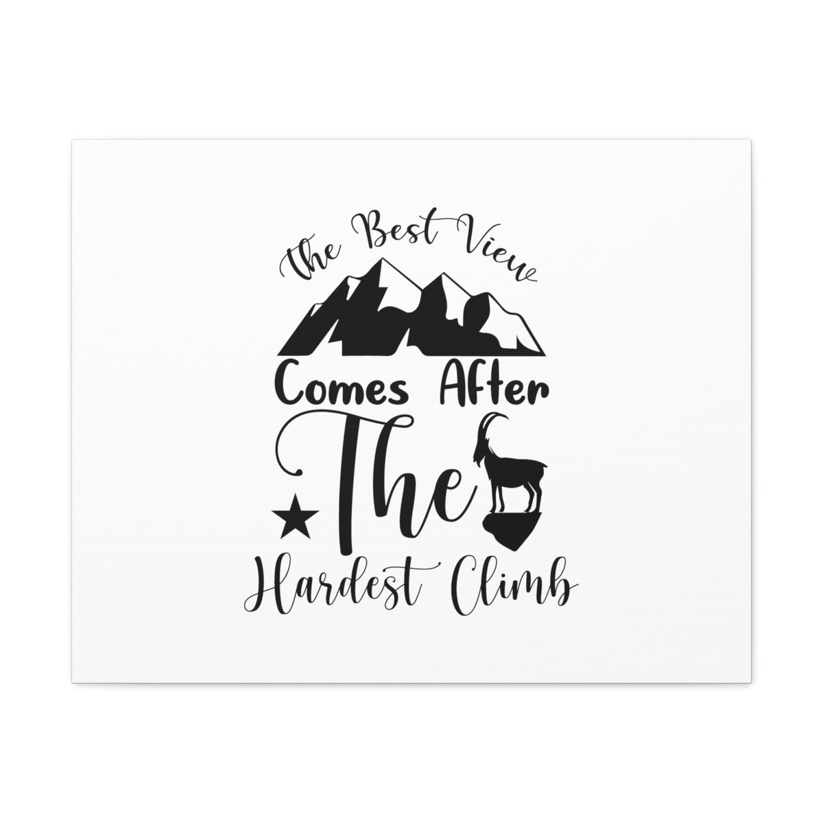 Scripture Walls The Best View Colossians 3:23 Christian Wall Art Bible Verse Print Ready to Hang Unframed-Express Your Love Gifts