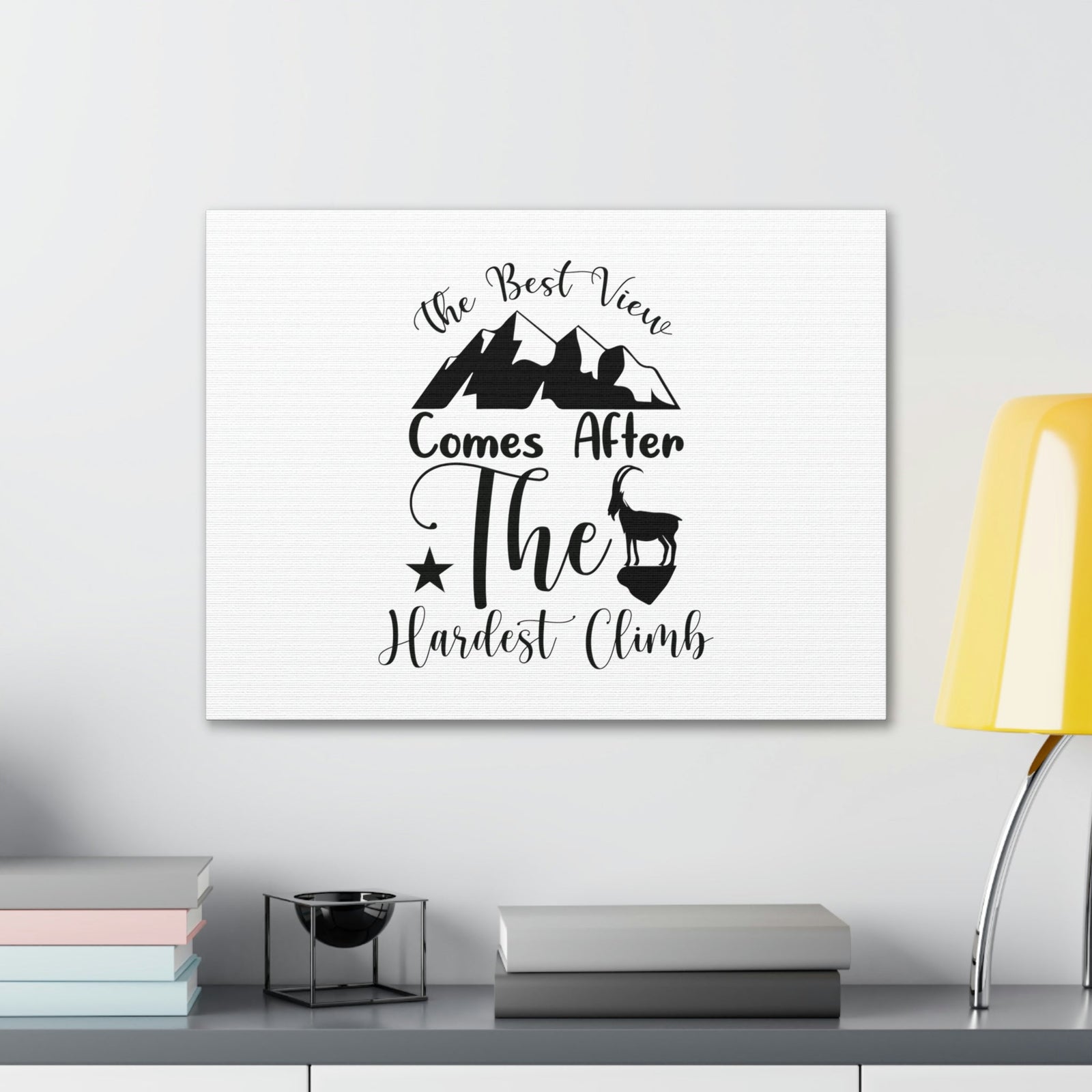 Scripture Walls The Best View Colossians 3:23 Christian Wall Art Bible Verse Print Ready to Hang Unframed-Express Your Love Gifts