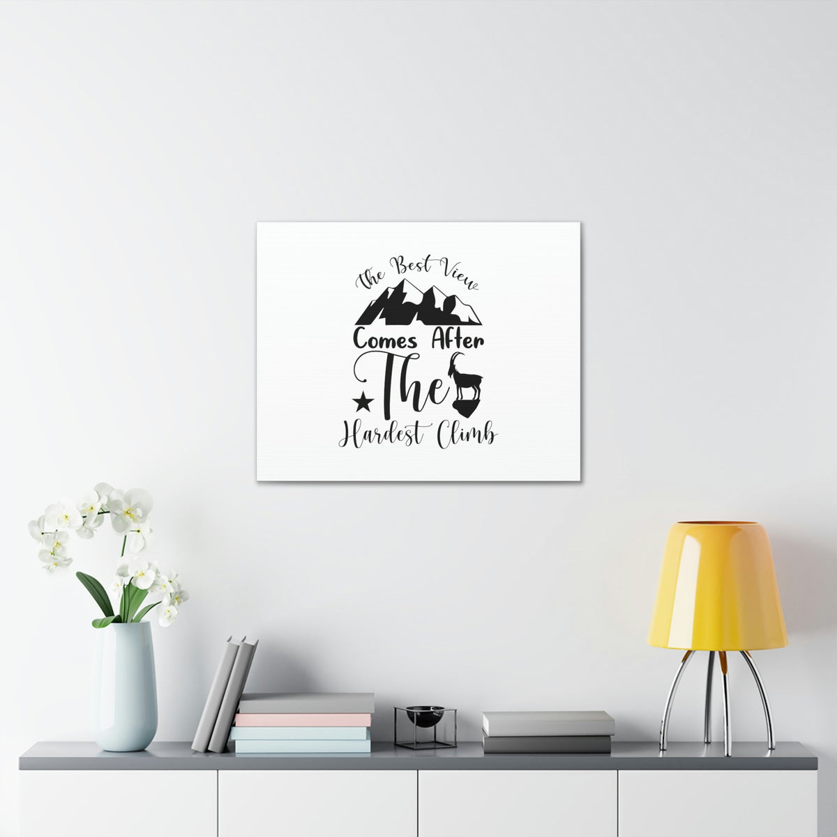Scripture Walls The Best View Colossians 3:23 Christian Wall Art Bible Verse Print Ready to Hang Unframed-Express Your Love Gifts