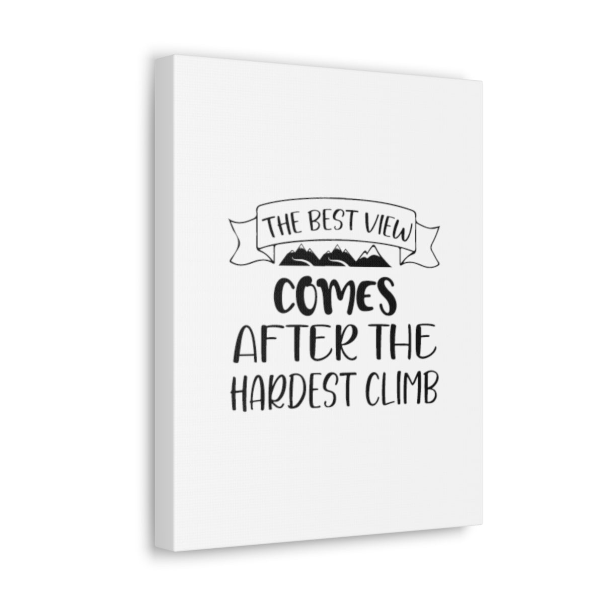 Scripture Walls The Best View Comes Colossians 3:23-24 Christian Wall Art Print Ready to Hang Unframed-Express Your Love Gifts