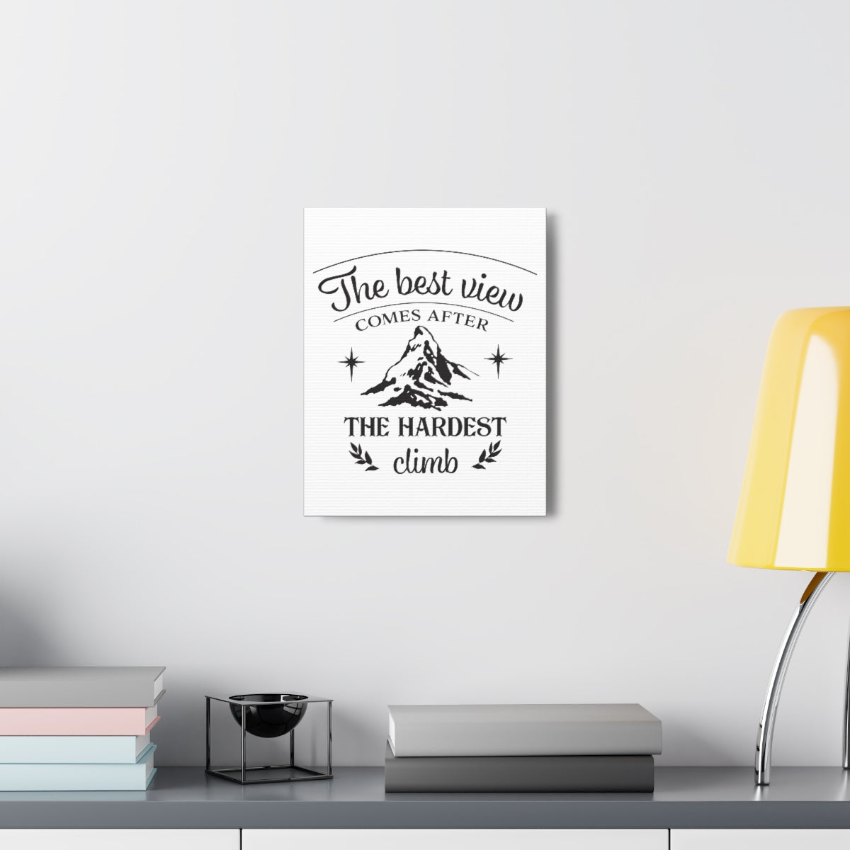 Scripture Walls The Best View Matthew 17:20 Christian Wall Art Print Ready to Hang Unframed-Express Your Love Gifts
