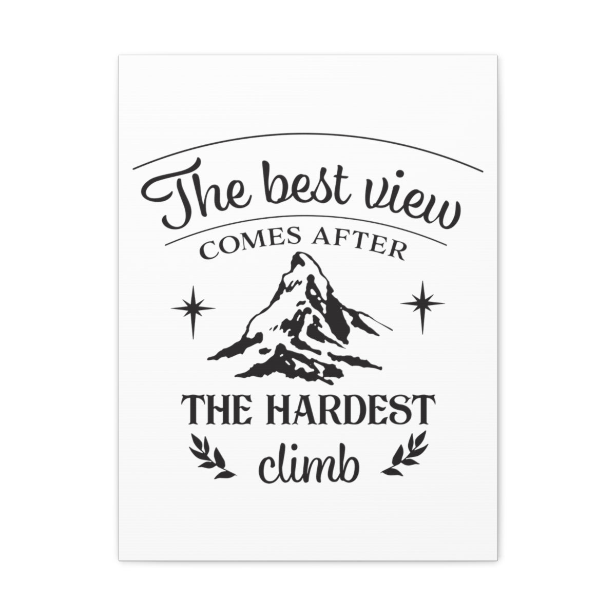 Scripture Walls The Best View Matthew 17:20 Christian Wall Art Print Ready to Hang Unframed-Express Your Love Gifts