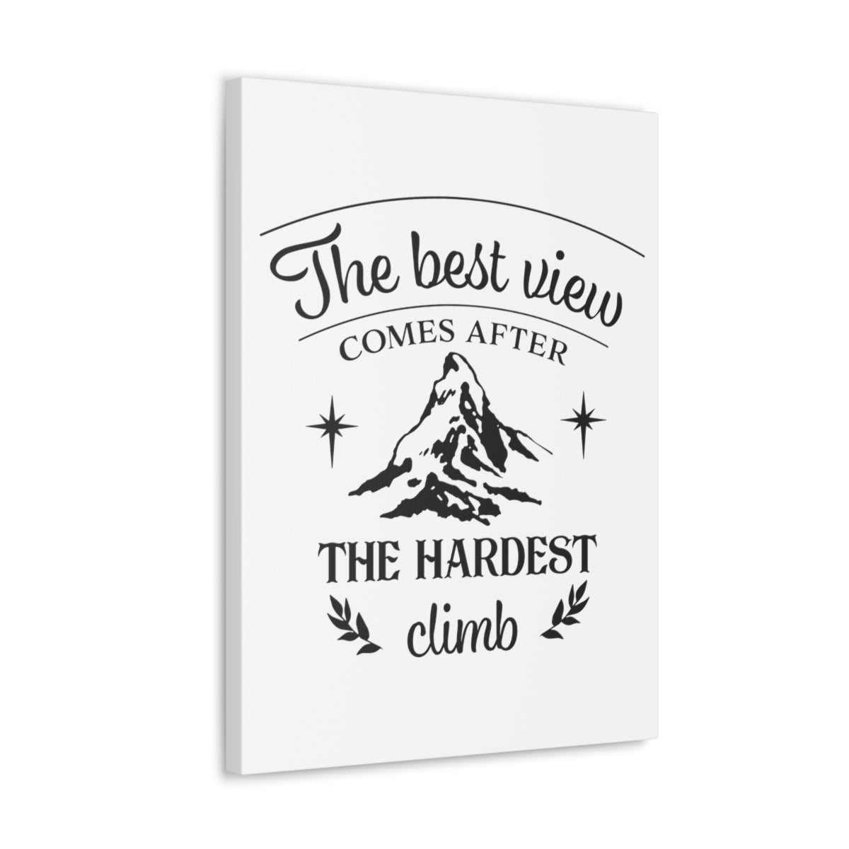 Scripture Walls The Best View Matthew 17:20 Christian Wall Art Print Ready to Hang Unframed-Express Your Love Gifts