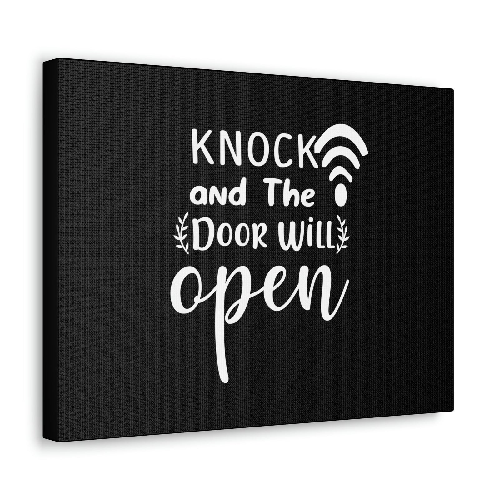 Scripture Walls The Door Will Open Matthew 7:7 Christian Wall Art Bible Verse Print Ready to Hang Unframed-Express Your Love Gifts