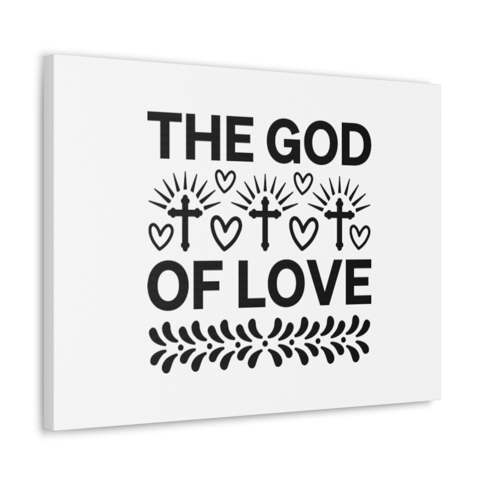 Scripture Walls The God Of Love 1 John 4:7 Hearts Christian Wall Art Bible Verse Print Ready to Hang Unframed-Express Your Love Gifts