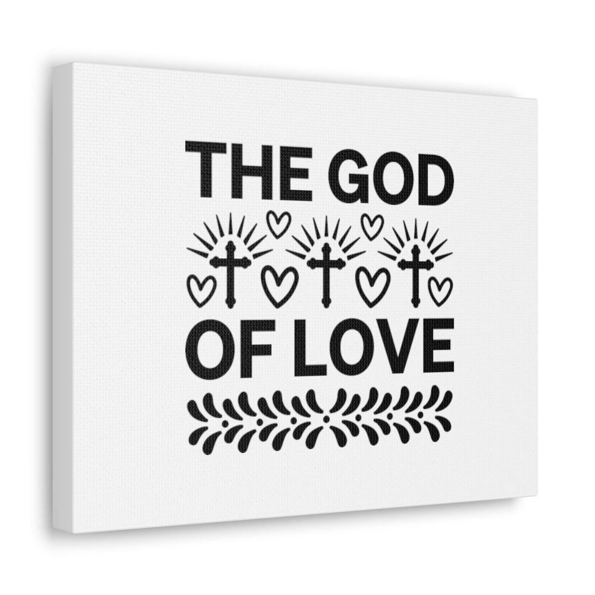 Scripture Walls The God Of Love 1 John 4:7 Hearts Christian Wall Art Bible Verse Print Ready to Hang Unframed-Express Your Love Gifts